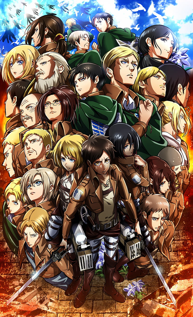 800x1315 Lenz Krista, anime, attack on titan, shingeki no kyojin, HD wallpaper