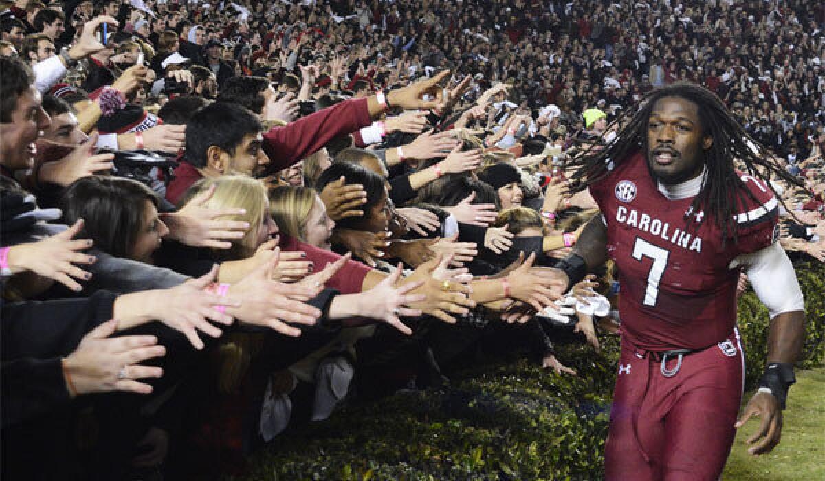 1200x700 Gamecocks' Jadeveon Clowney ticketed for going 110 in 70 mph zone Angeles Times