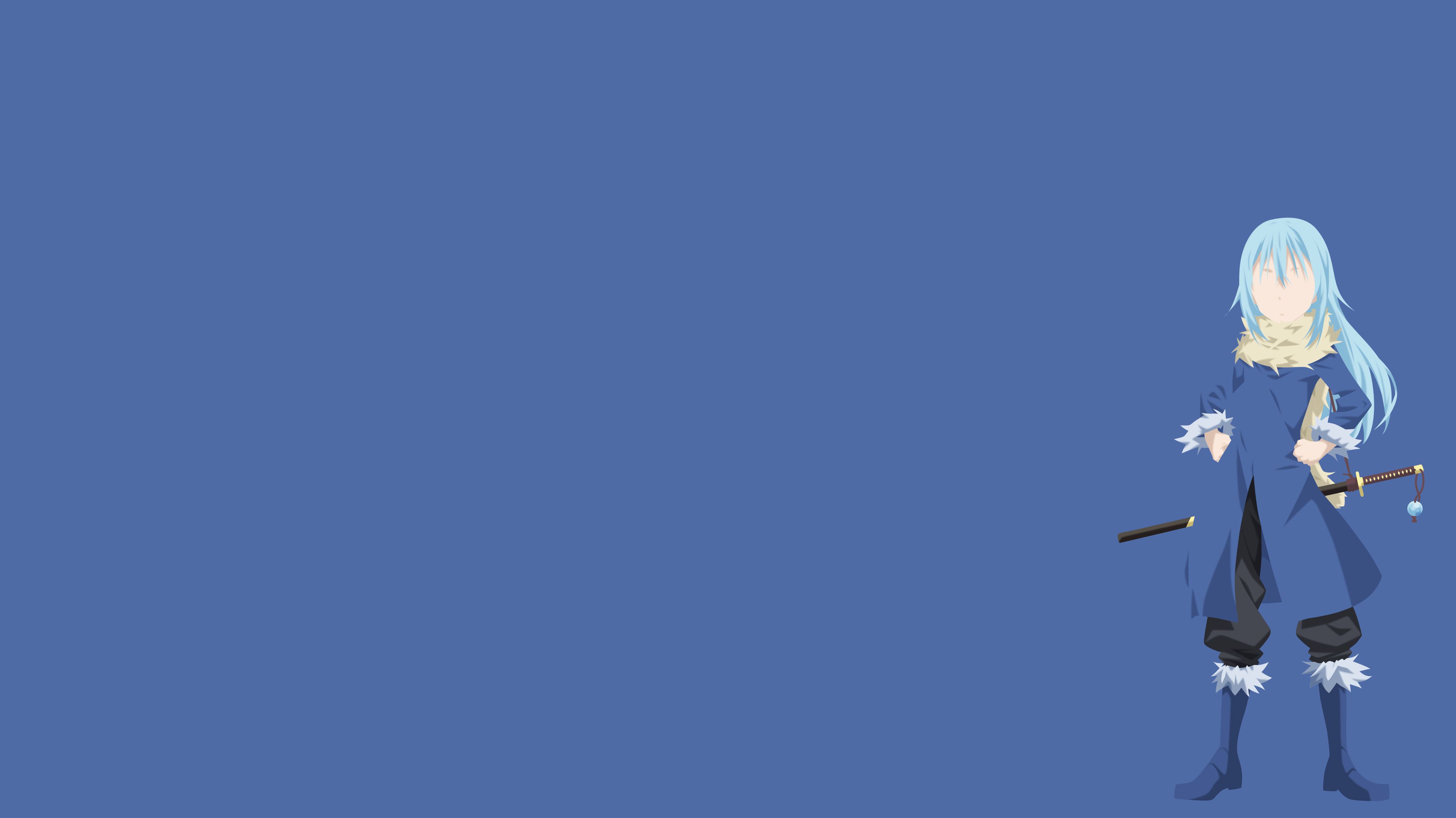 4098x2304 Minimalist Rimuru Tempest