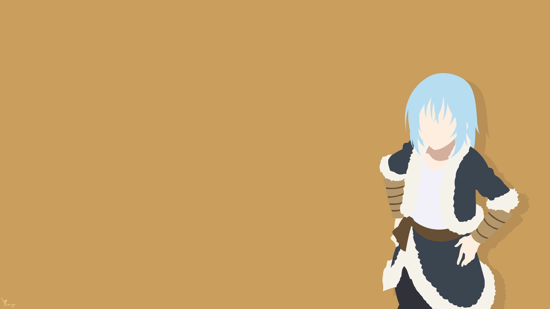 1920x1080 Rimuru Tempest HD Wallpaper. That Time I Got Reincarnated as a Slime Anime Art