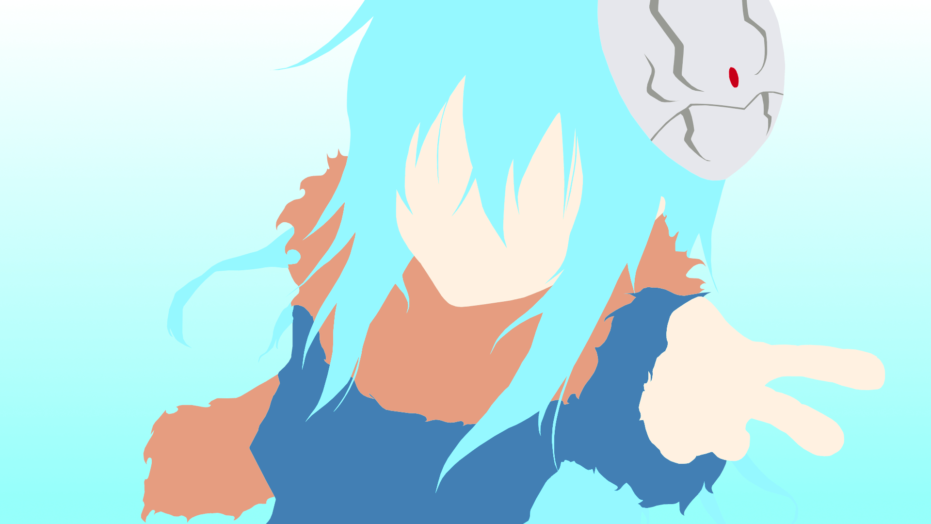 1920x1080 Rimuru Tempest Minimalist Art
