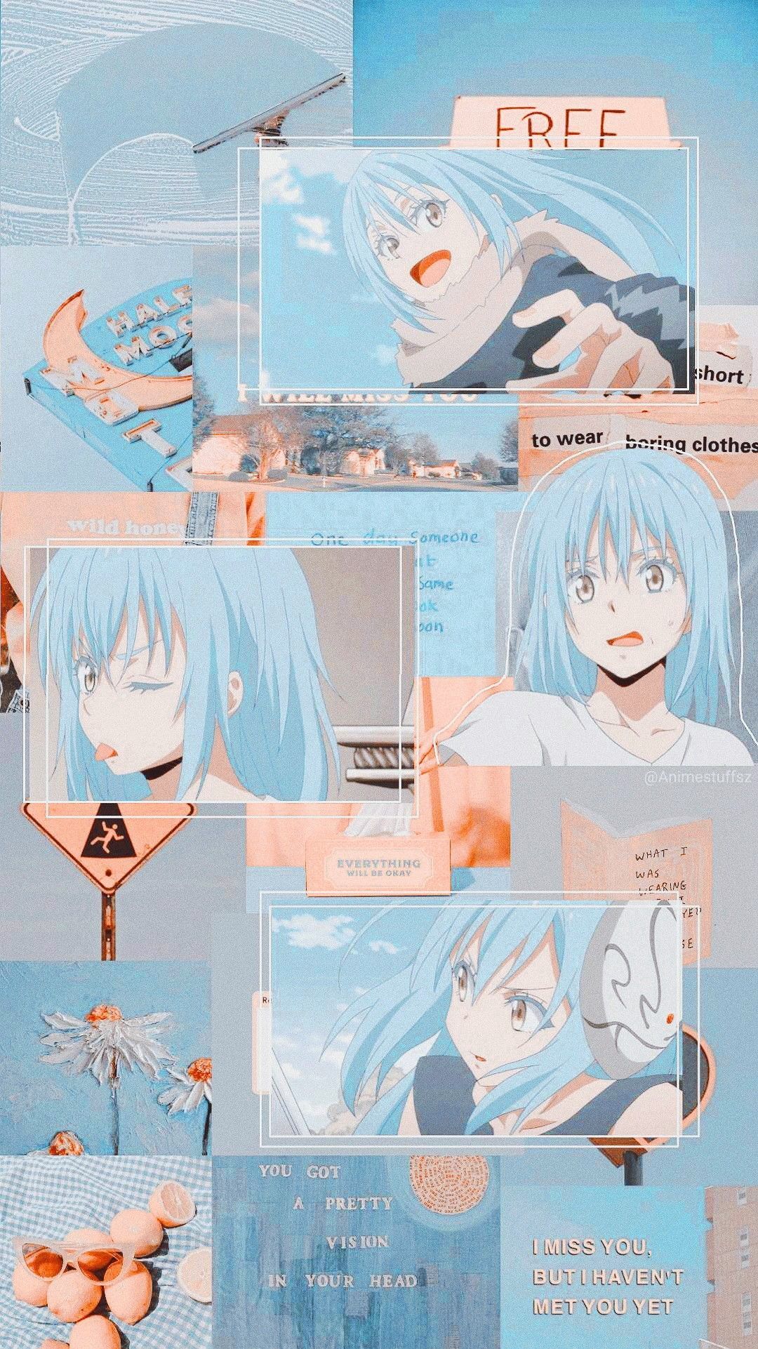 1080x1922 Rimuru Aesthetic Wallpaper