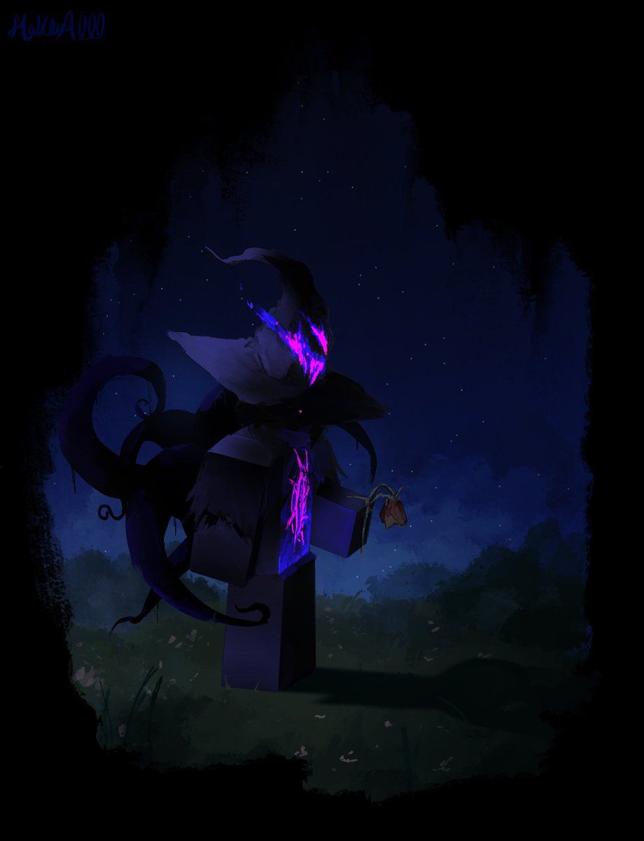 920x1200 azure #forsaken #robloxart #azure