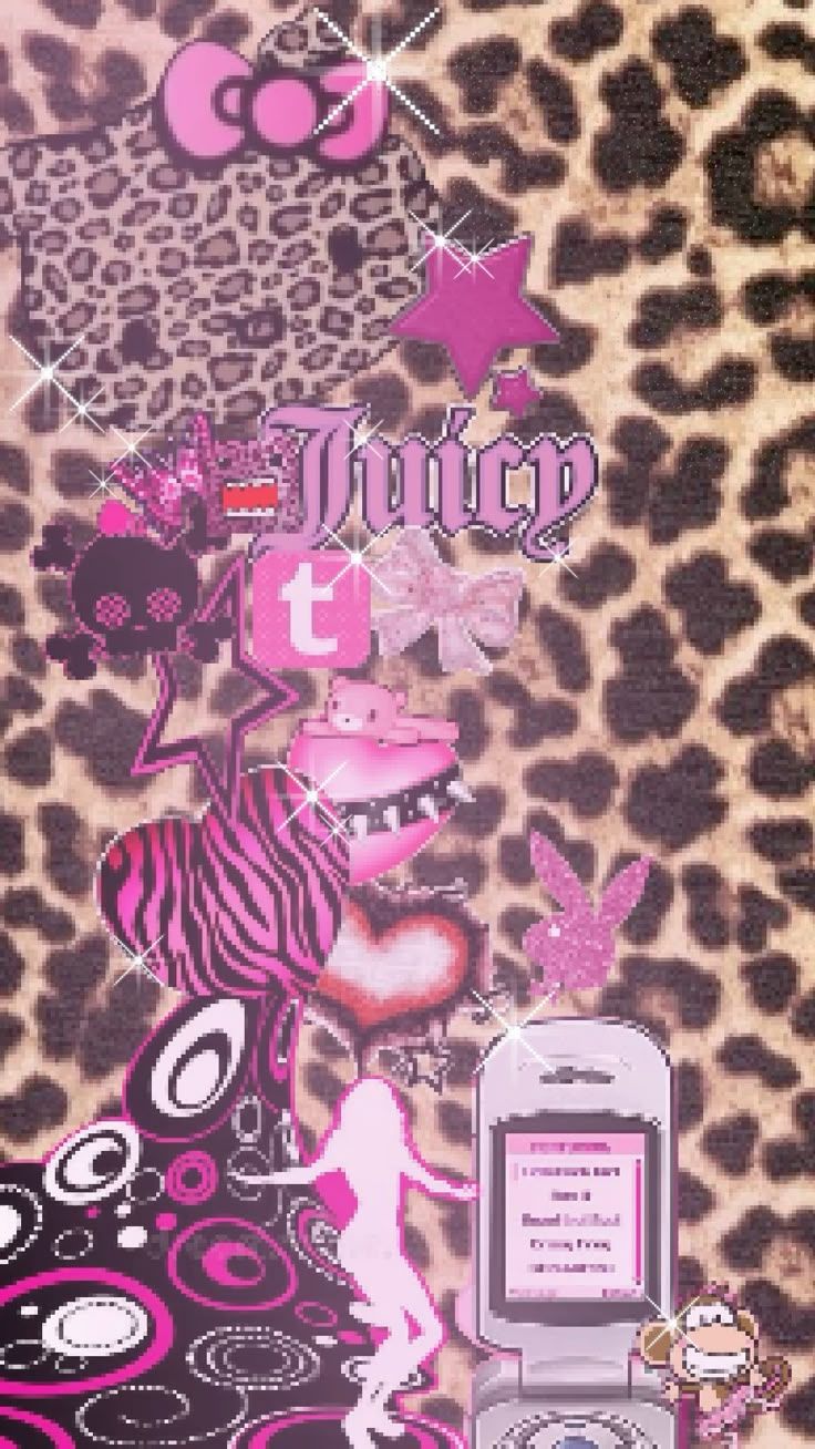 736x1308 Leopard Print Y2k Wallpaper