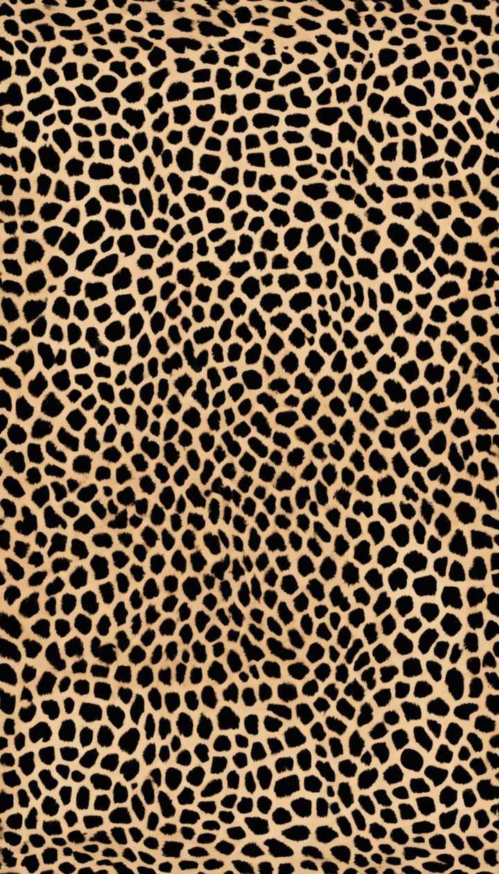 720x1260 A symmetrical leopard print design in classic black and tan. Wallpaper [950199f97731454aa7ca]