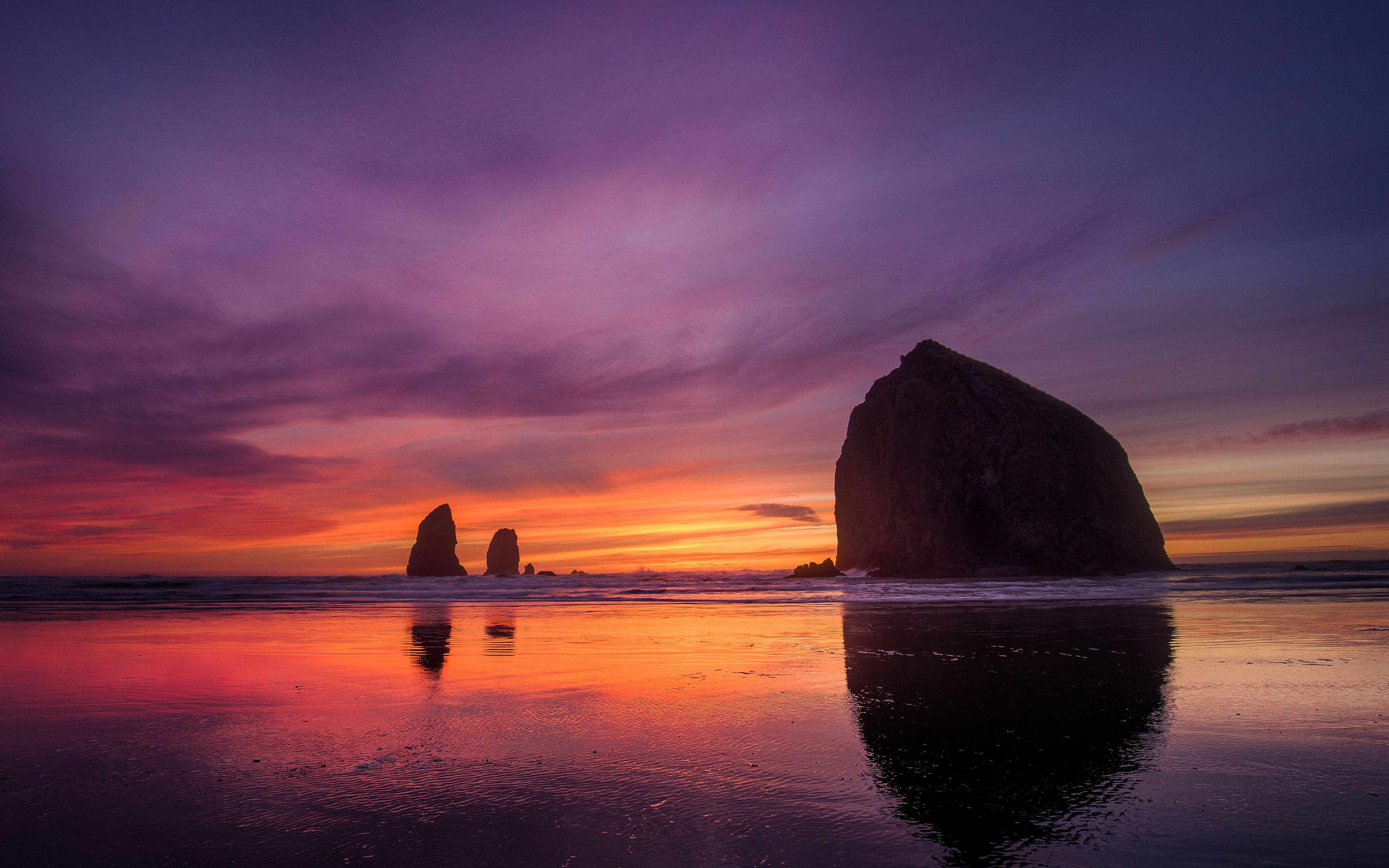 3840x2400 Beach Sunset 4k 4K , HD 4k Wallpaper, Image, Background, Photos and Picture