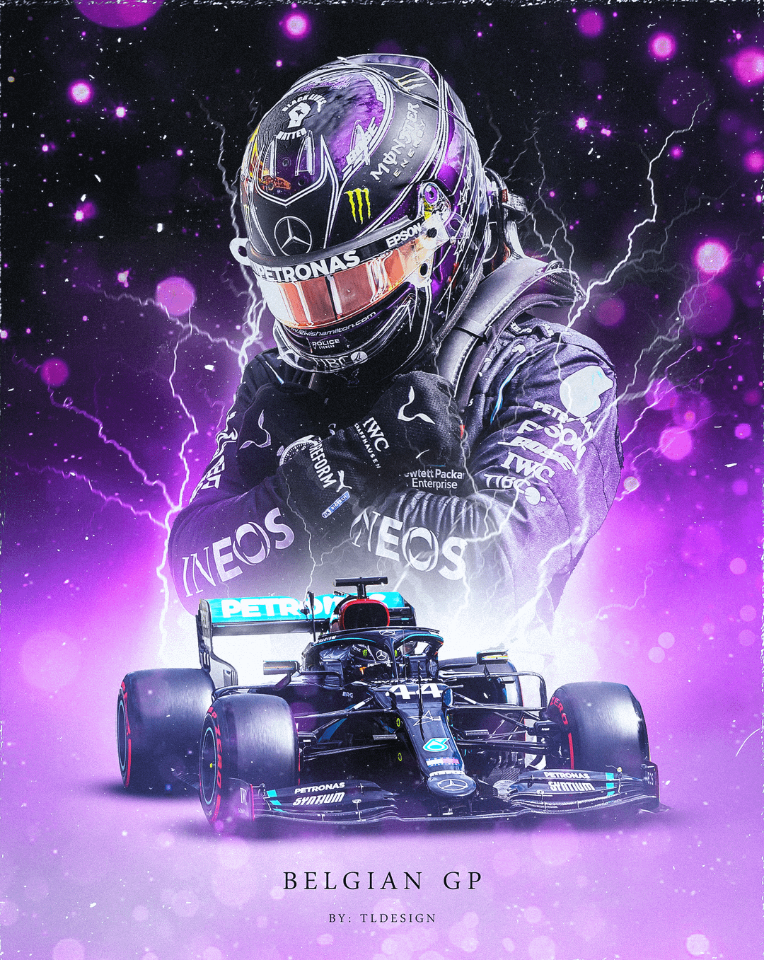 1080x1357 Lewis Hamilton BelgianGP winner poster