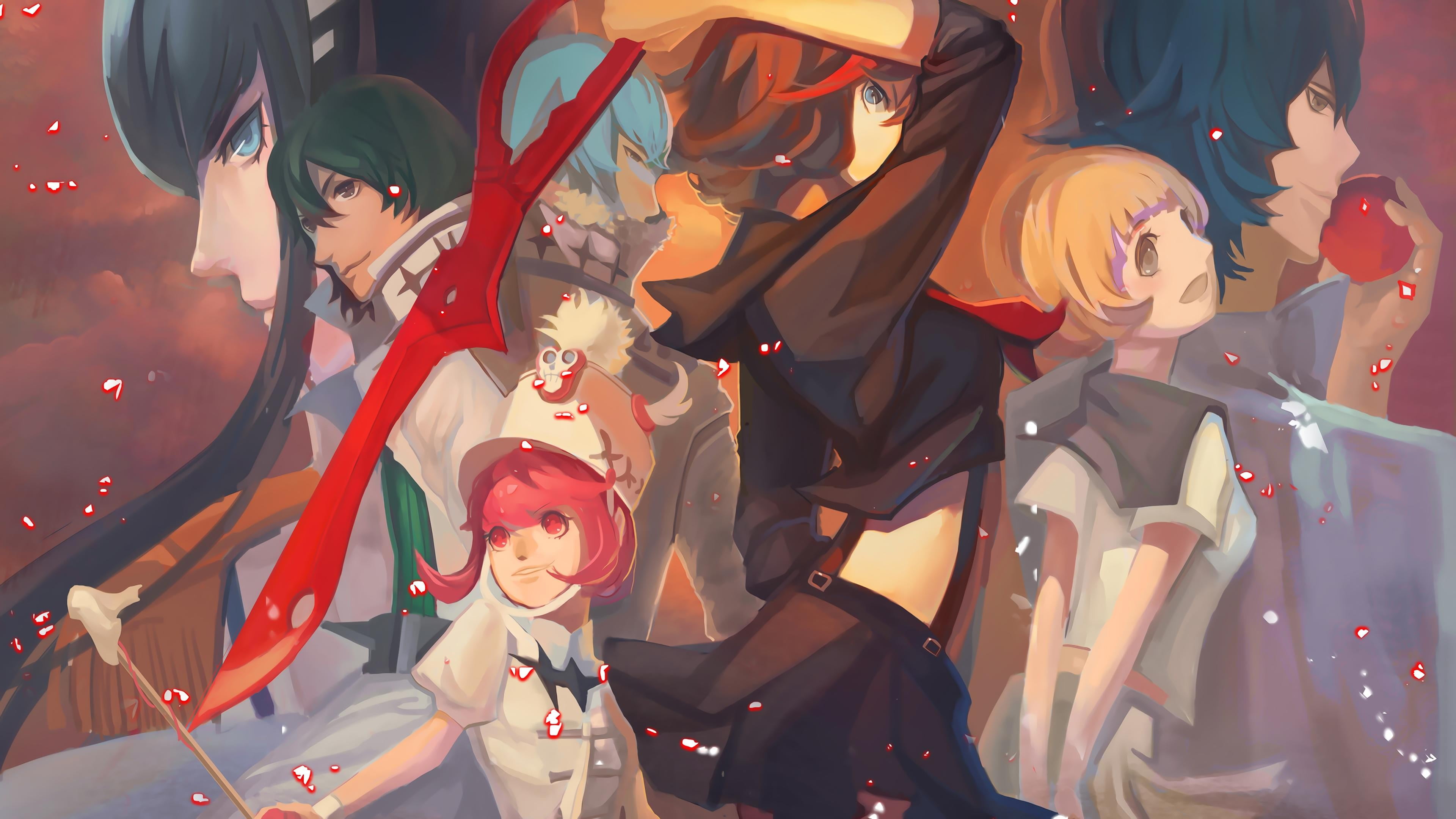 3840x2160 Two female anime characters, anime, Mankanshoku Mako, Kiryuin Satsuki, Kill la Kill HD wallpaper