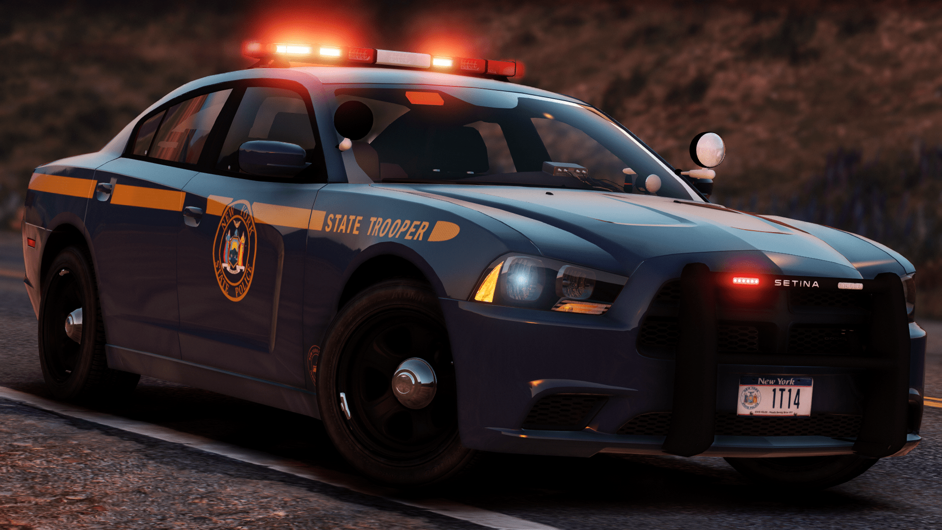 1920x1080 New York State Police Wallpaper