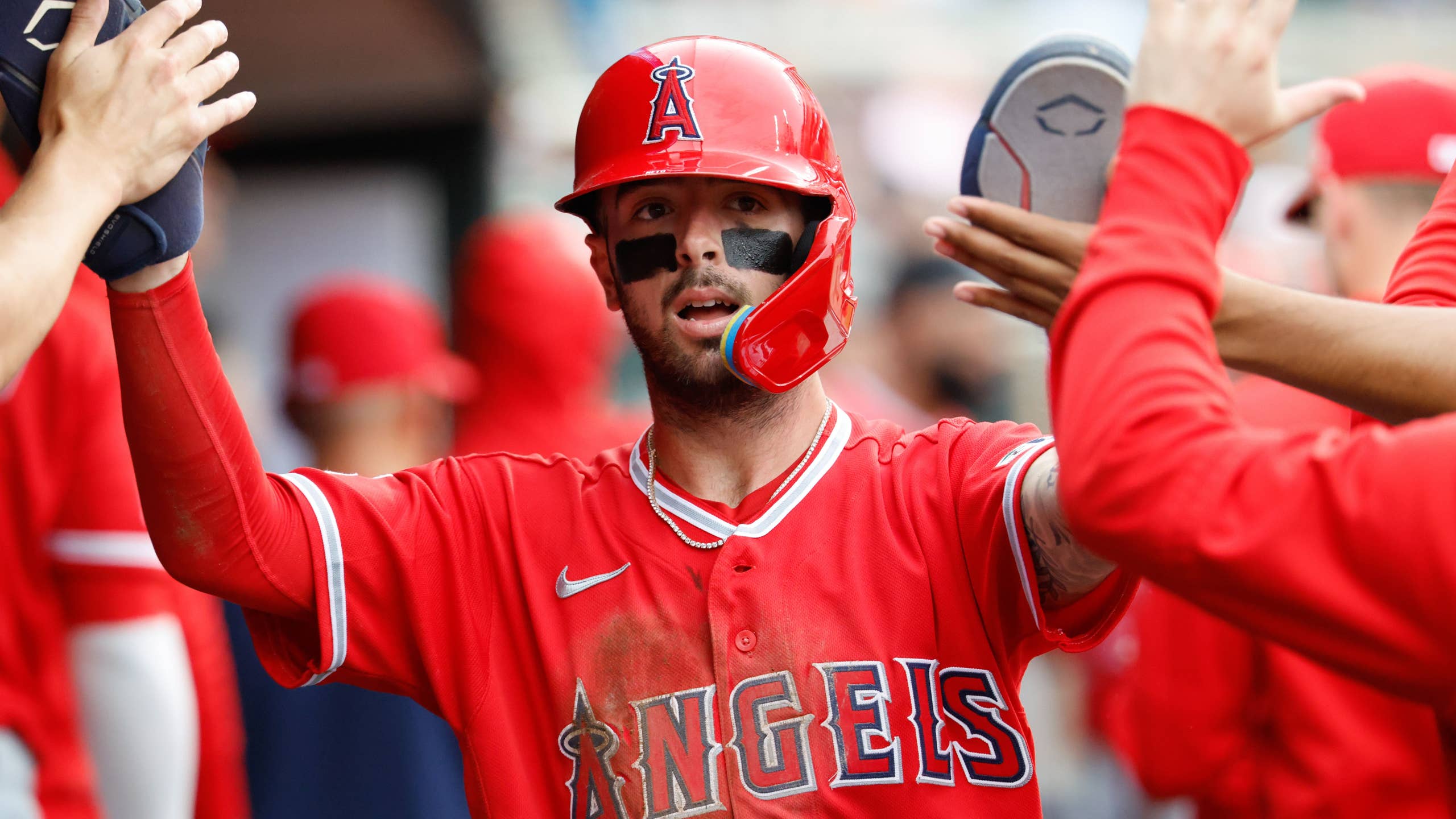 2560x1440 Angels' Zach Neto Provides Injury Update After Rays Game