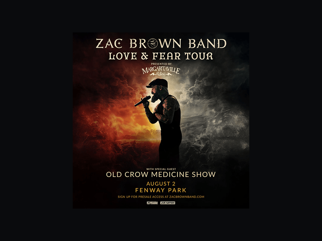 1024x768 Come See Zac Brown Band At Fenway Park!