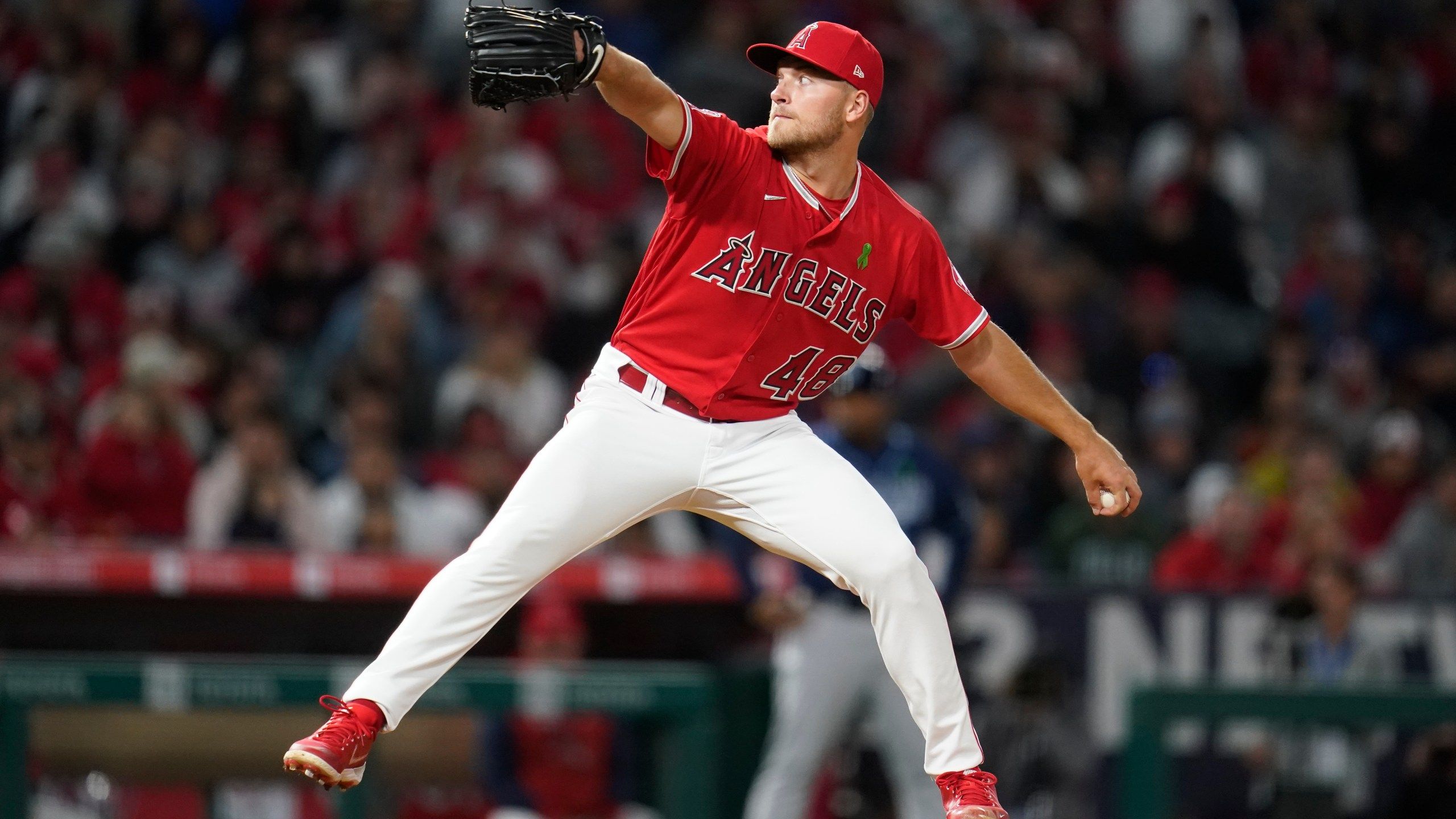 2560x1440 Angels Rookie Reid Detmers Throws No Hitter Against Rays. Eyewitness News (WEHT WTVW)