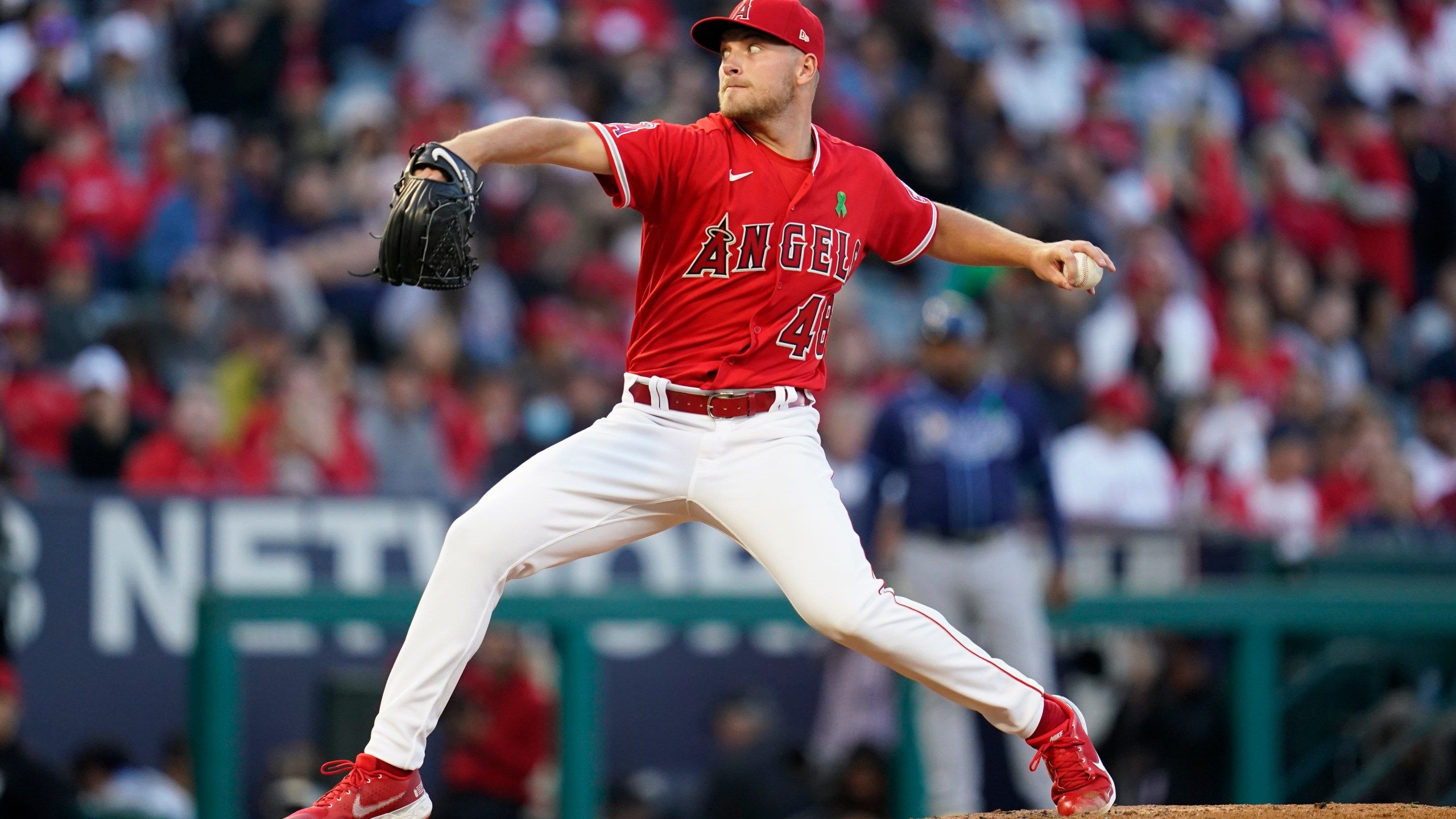 2560x1440 Angels Lefty Reid Detmers Has No Hitter Thru 8 Against Rays