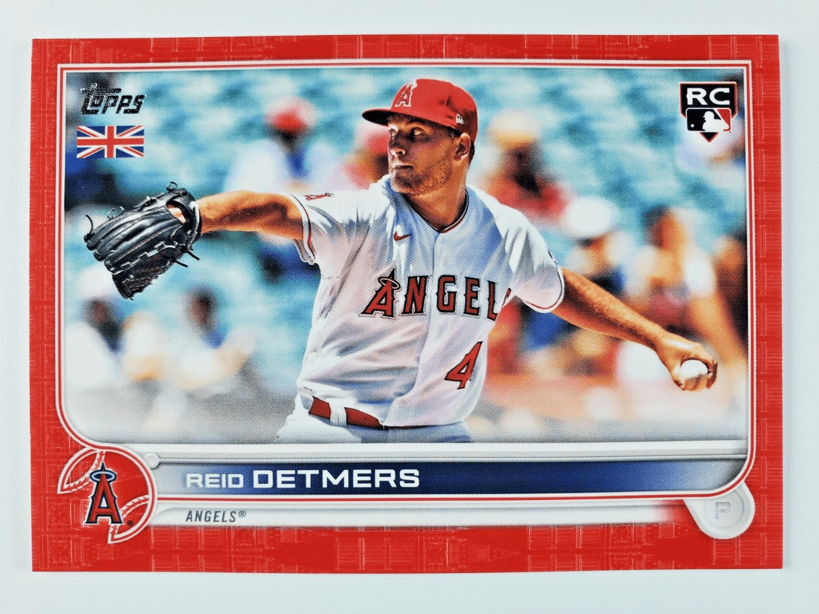 1600x1200 Topps UK Edition Reid Detmers Rookie (RC) /99