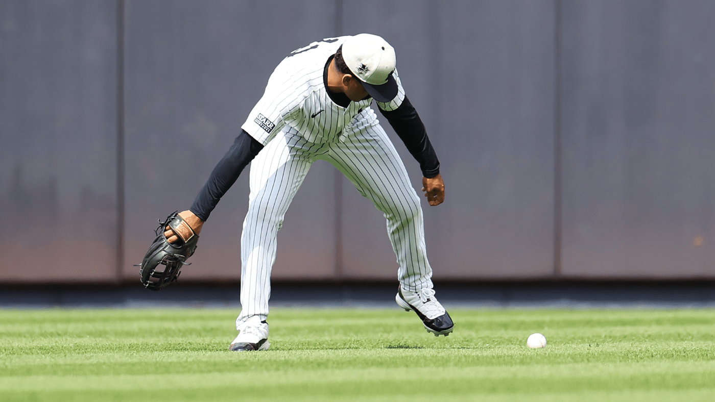 1400x788 Yankees' Aaron Boone defends Trent Grisham after lackadaisical play leads to boos: 'He has a track record'