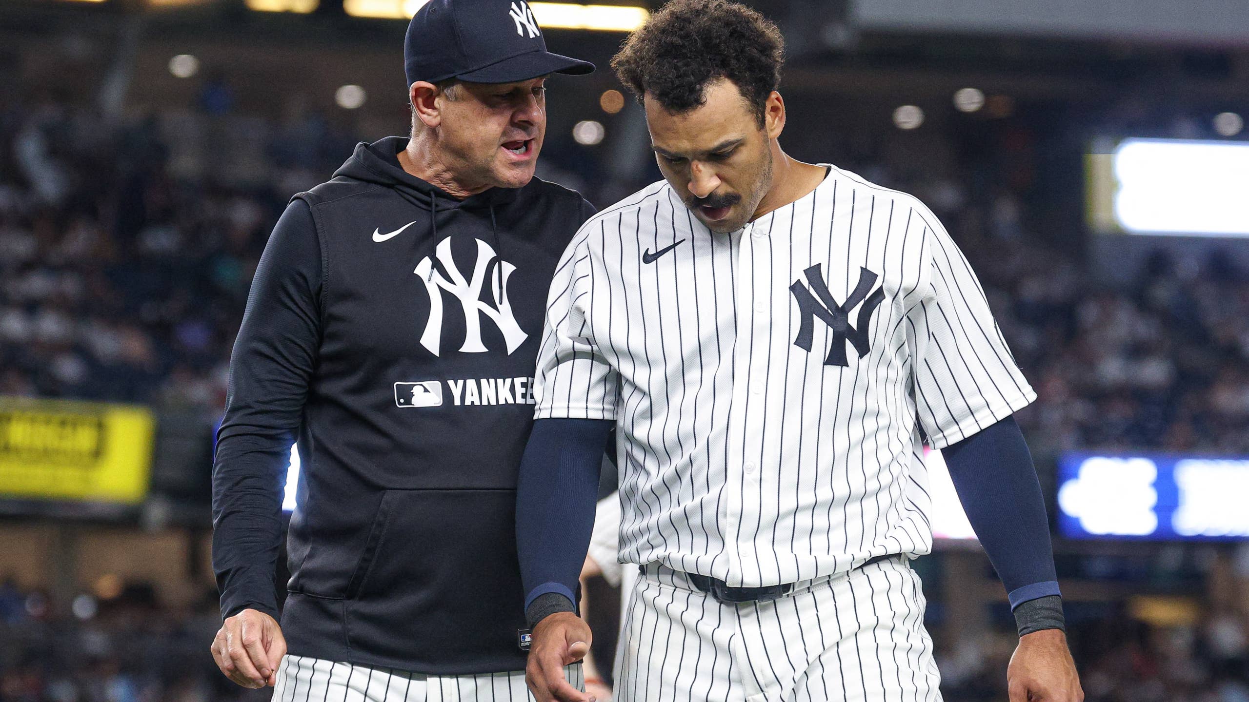 2560x1440 Yankees' Trent Grisham Provides Positive Injury News