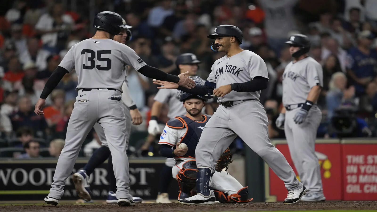 1600x900 Yankees Crush Astros 7 1 Behind Trent Grisham's Second Grand Slam In Five Days Economic Times