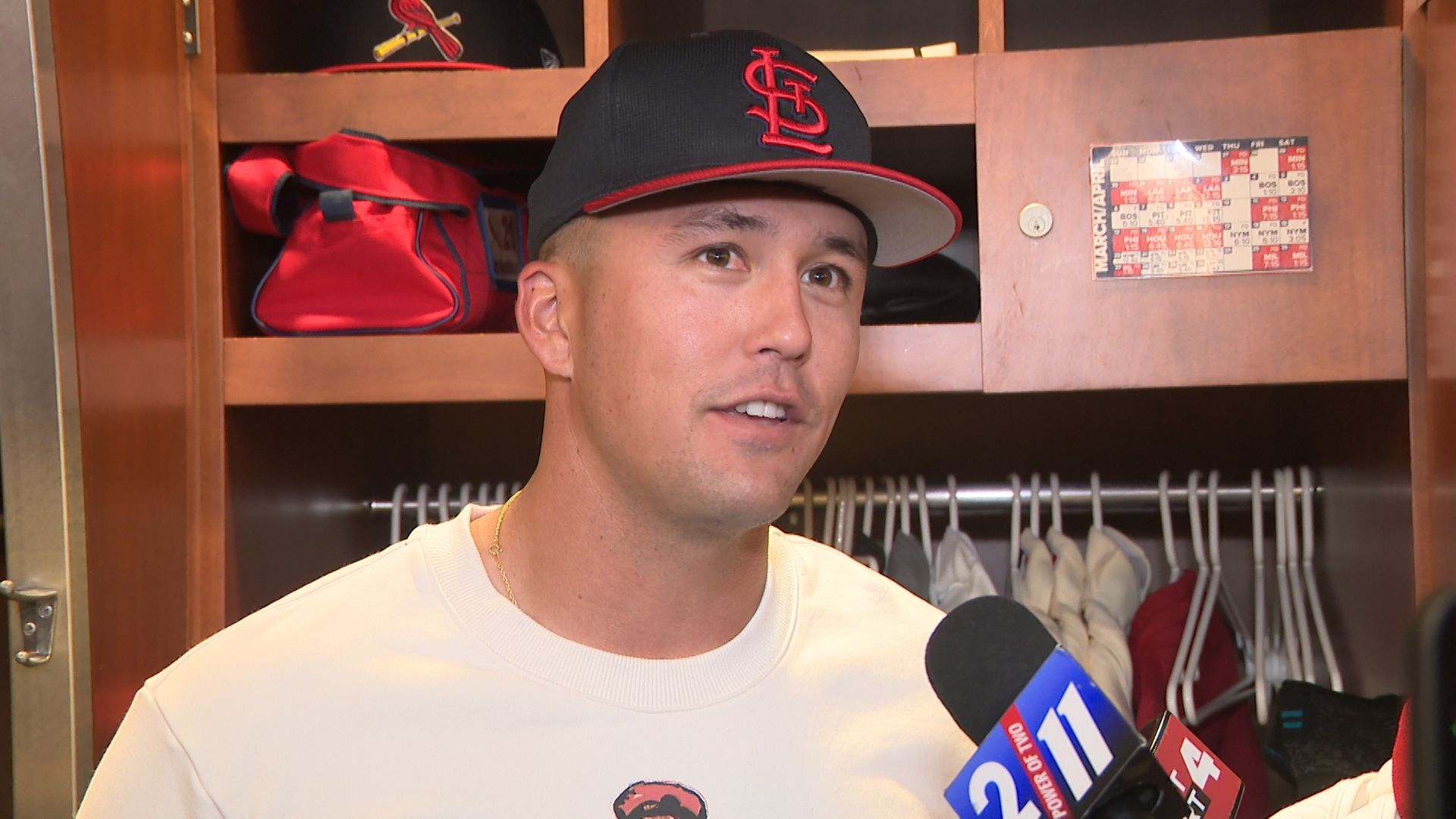 1920x1080 Postgame interview: St. Louis Cardinals outfielder Lars Nootbaar (March 2025)