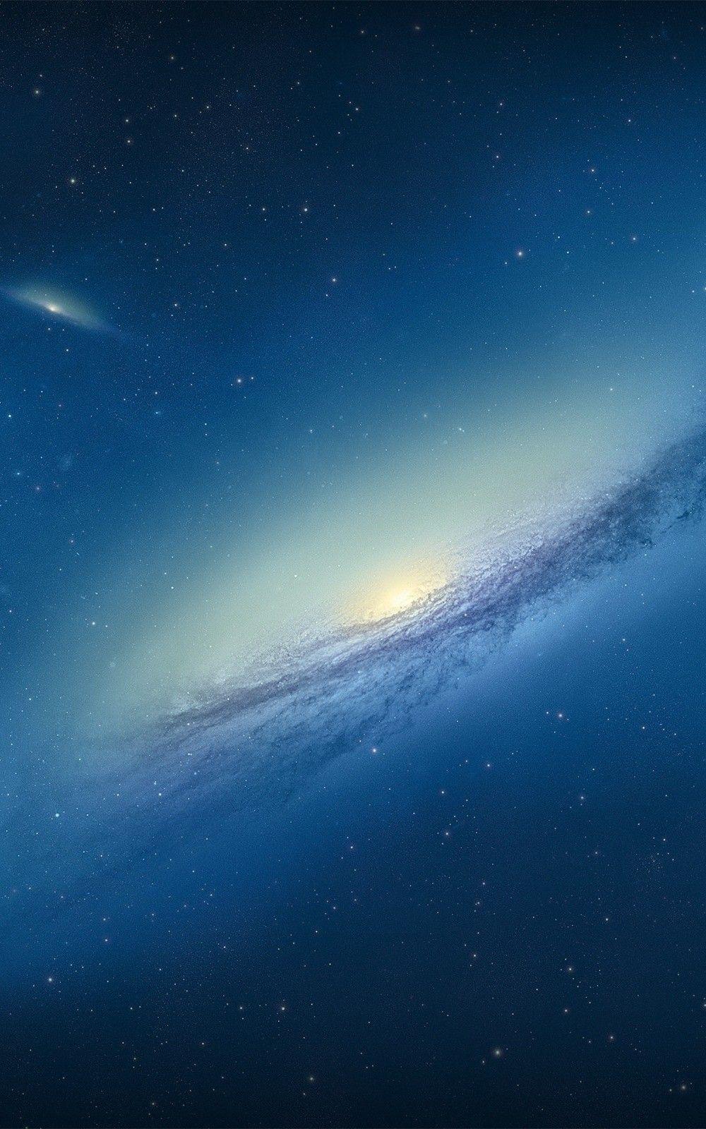 1000x1600 Blue Galaxy Space Stars Phone Wallpaper HD