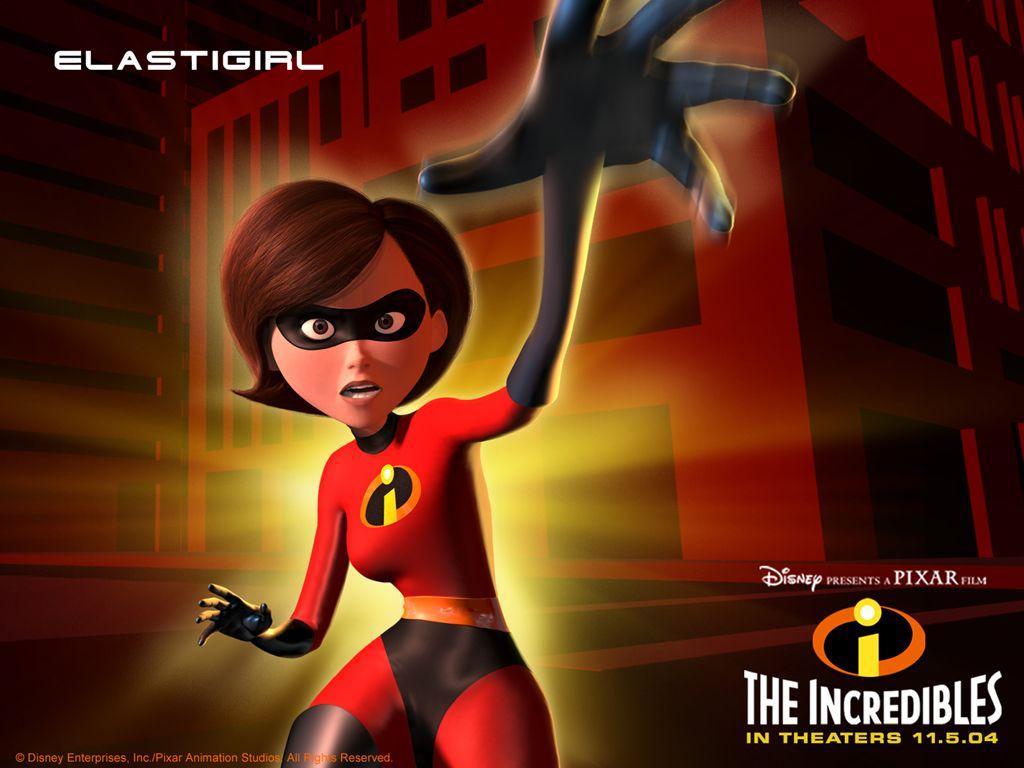1024x768 Incredibles Elastigirl