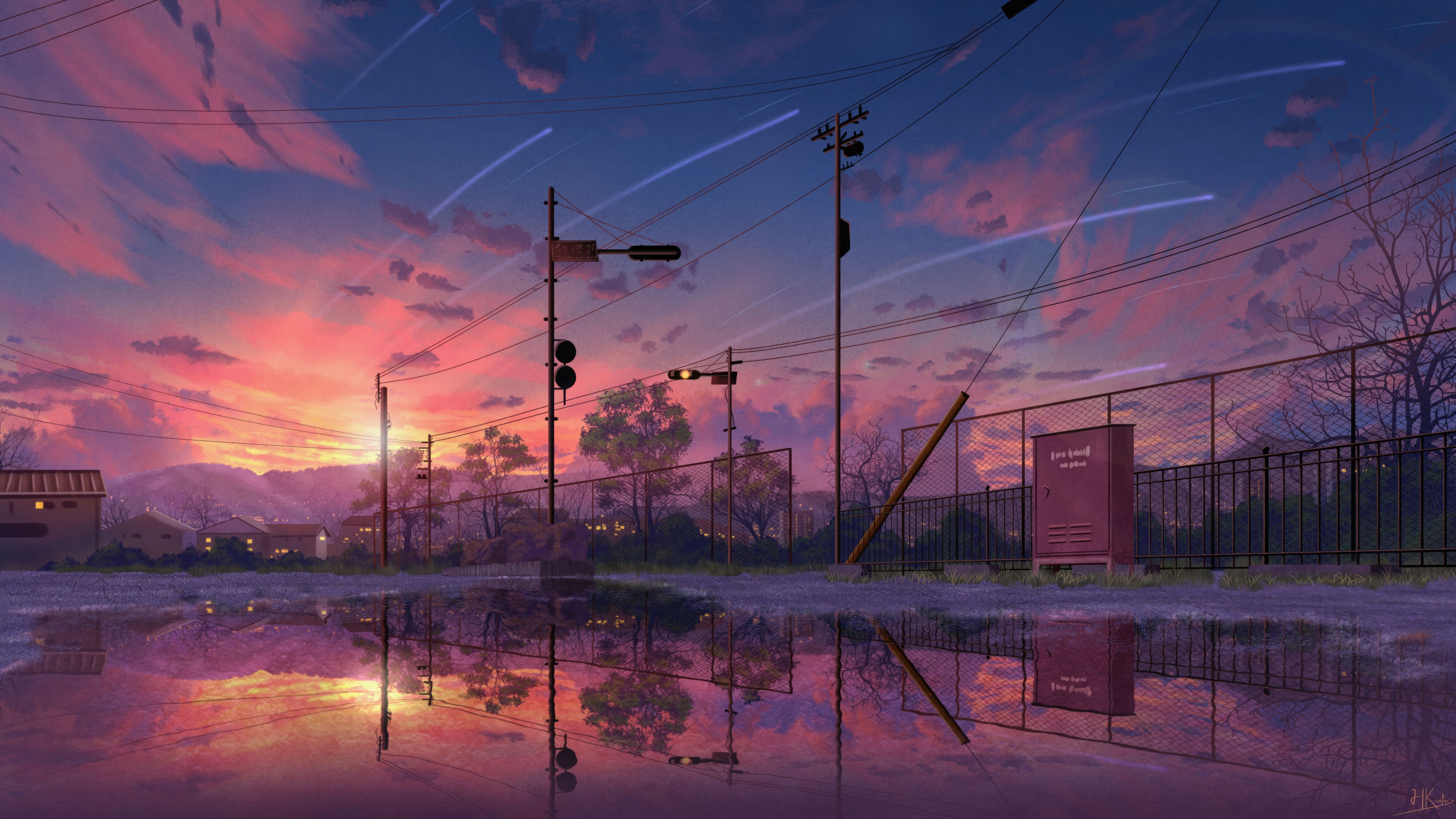 5120x2880 Anime Fusion City And Nature Harmony Wallpaper, HD Artist Wallpaper, 4k Wallpaper, Image, Background, Photos and Picture
