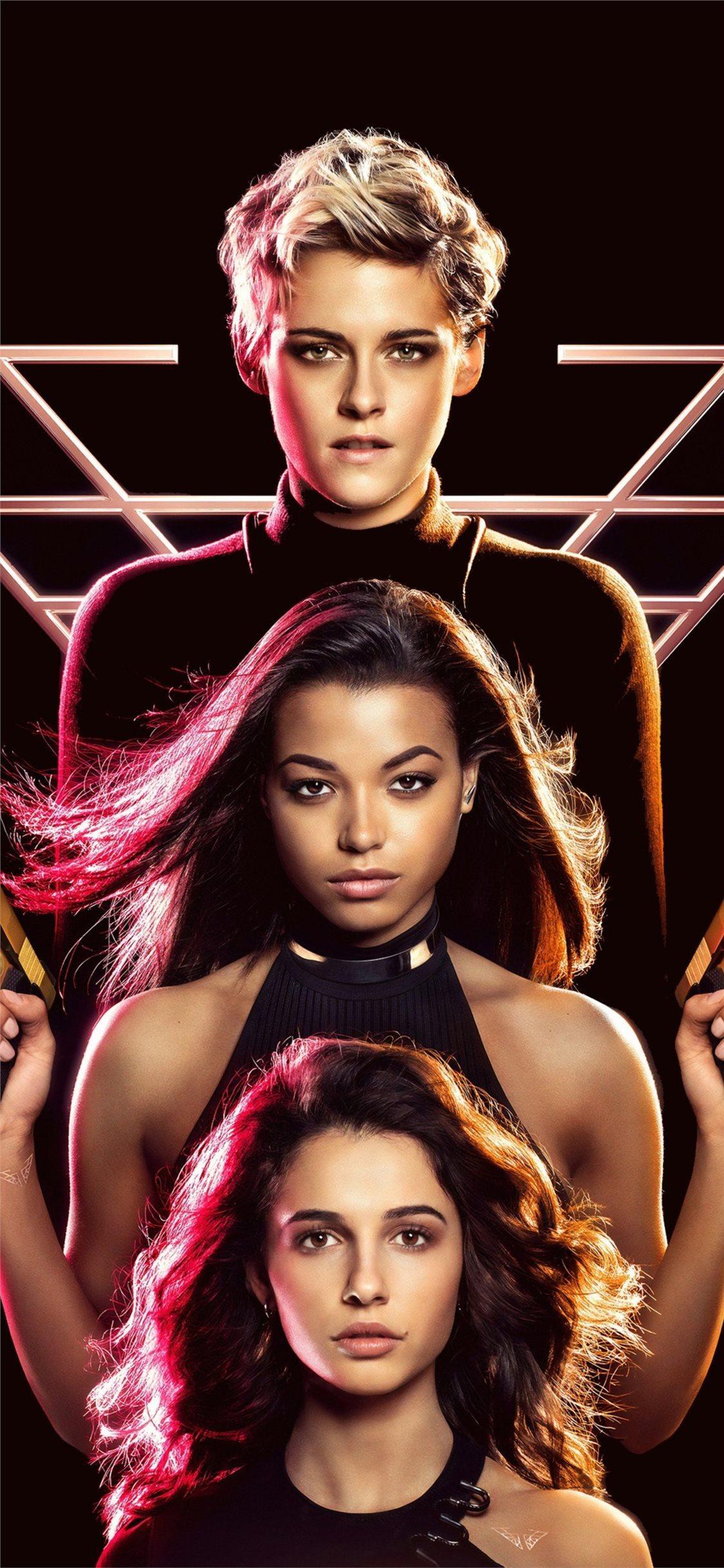 1125x2436 Charlie's Angels Movie 2019 Wallpaper