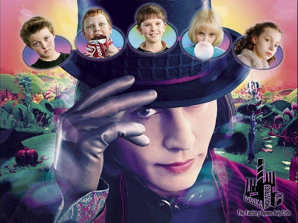 1024x768 Charlie and the Chocolate Factory. Chocolate factory, Movie wallpaper, Charlie