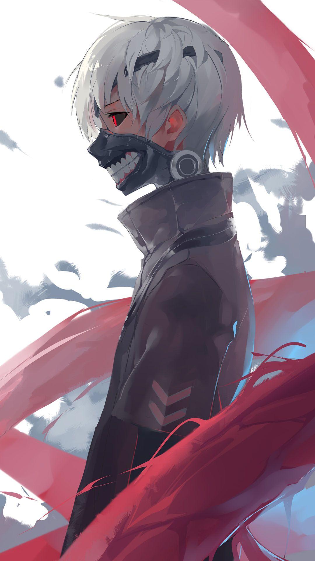 Tokyo Ghoul Mask Wallpaper Iphone - Anime Wallpaper HD