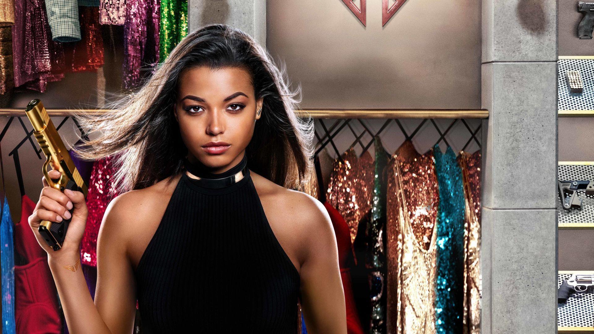 1920x1080 Desktop wallpaper ella balinska, charlie's angels, 2019 movie, action movie, HD image, picture, background, 29903a