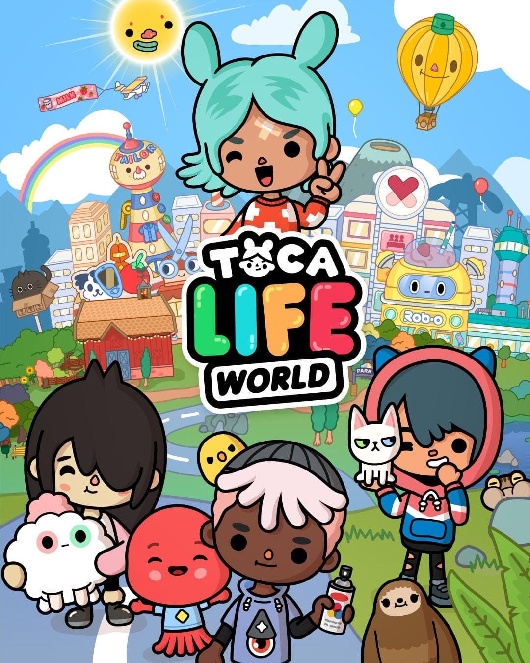 Toca Life World Wallpaper Chrome extension