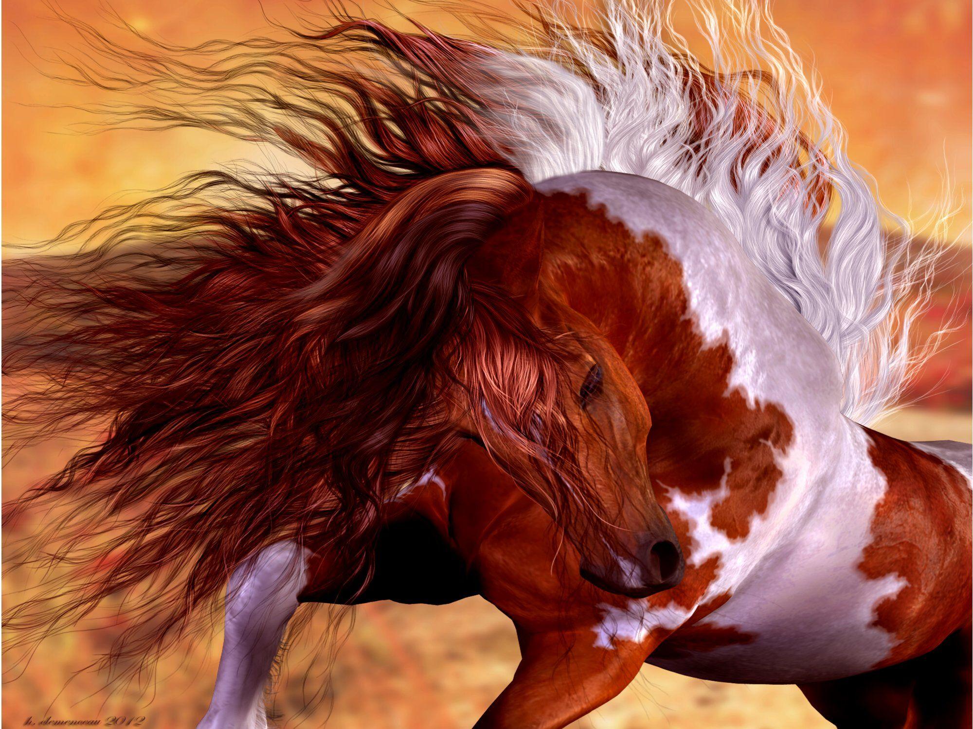 2000x1500 Painted Ponies Desktop Background. Beautiful Widescreen Desktop Wallpaper, Desktop Wallpaper and Naruto Desktop Background