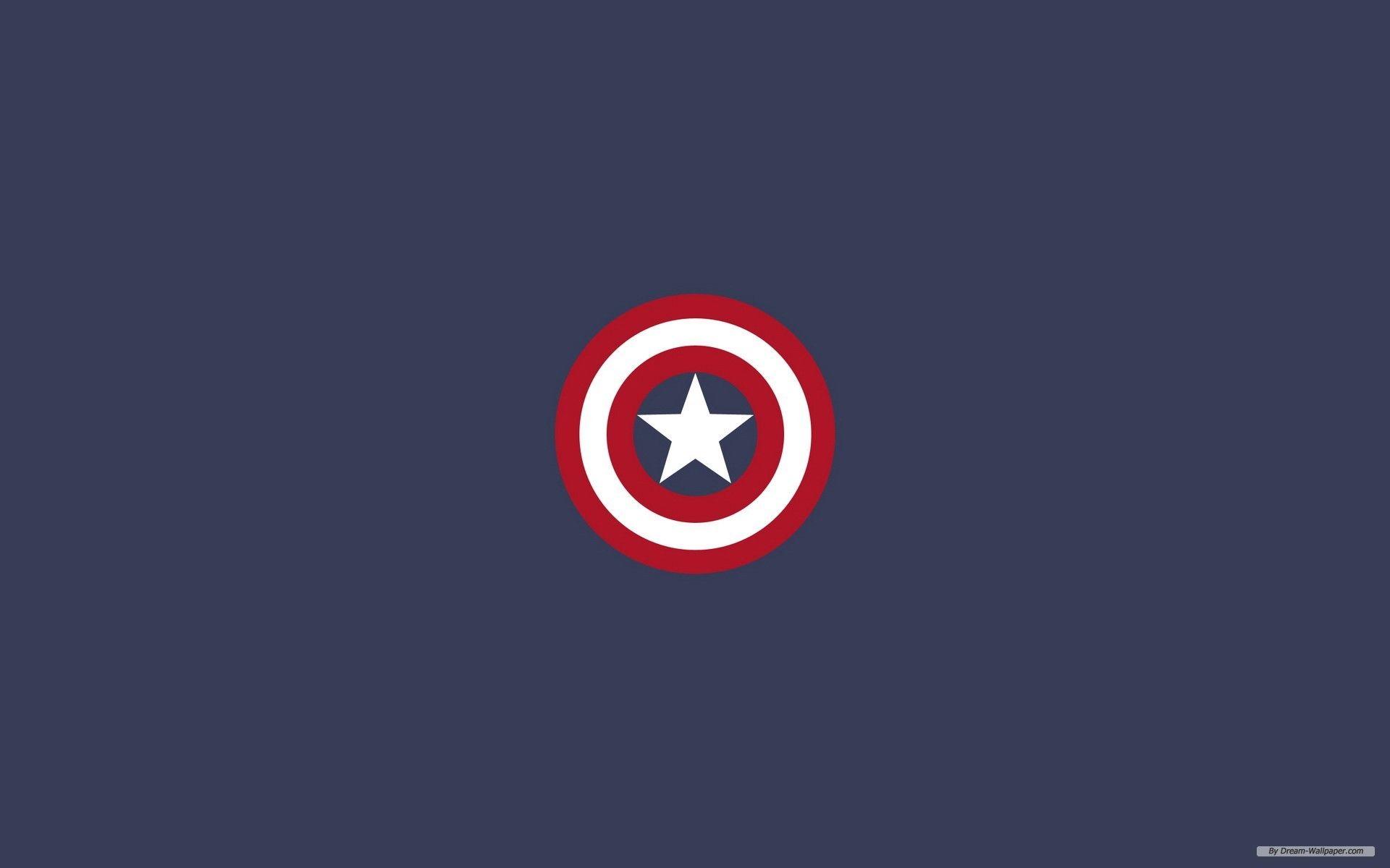 1920x1200 Captain America Minimal Wallpaper