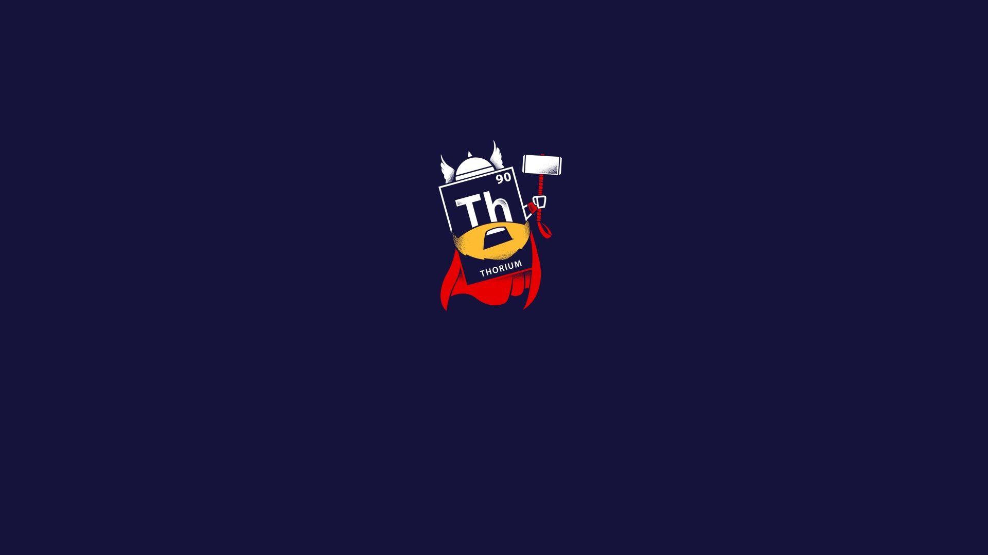 1920x1080 Thor Minimalist, HD Superheroes, 4k Wallpaper, Image, Background, Photo and Picture