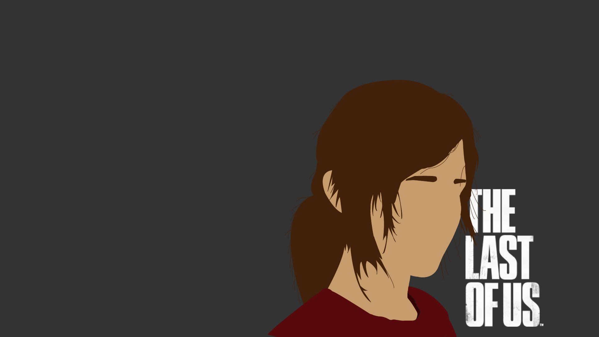 1920x1080 Minimalist The Last Of Us Wallpaper