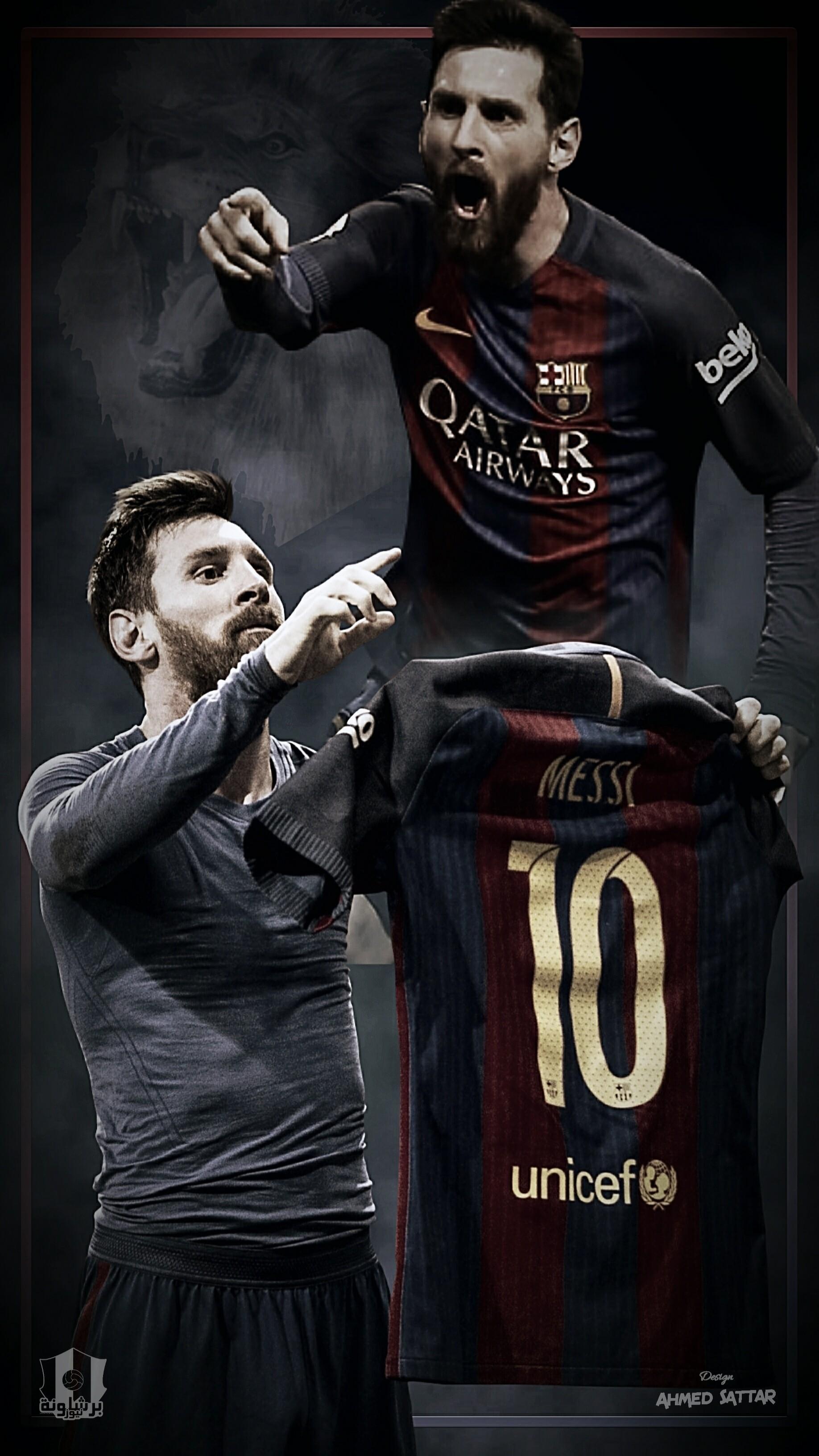 1836x3264 Messi Ultra HD Android Wallpaper