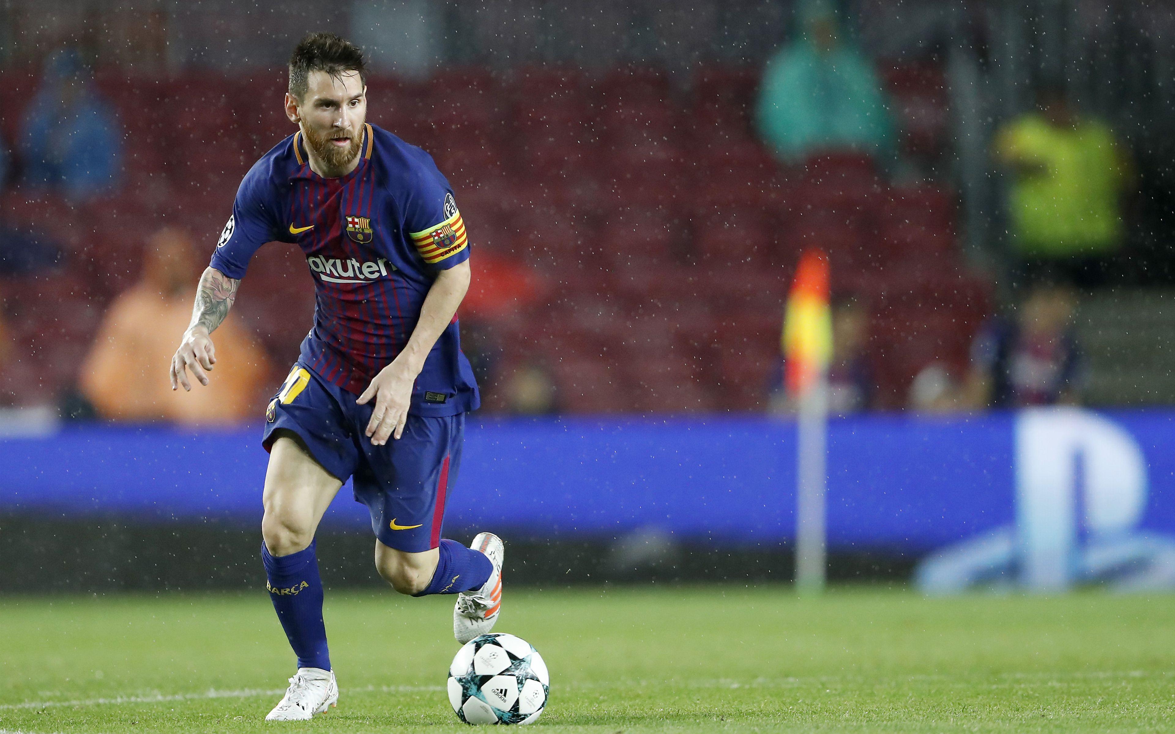 3840x2400 Lionel Messi FC Barcelona HD 4K Wallpaper