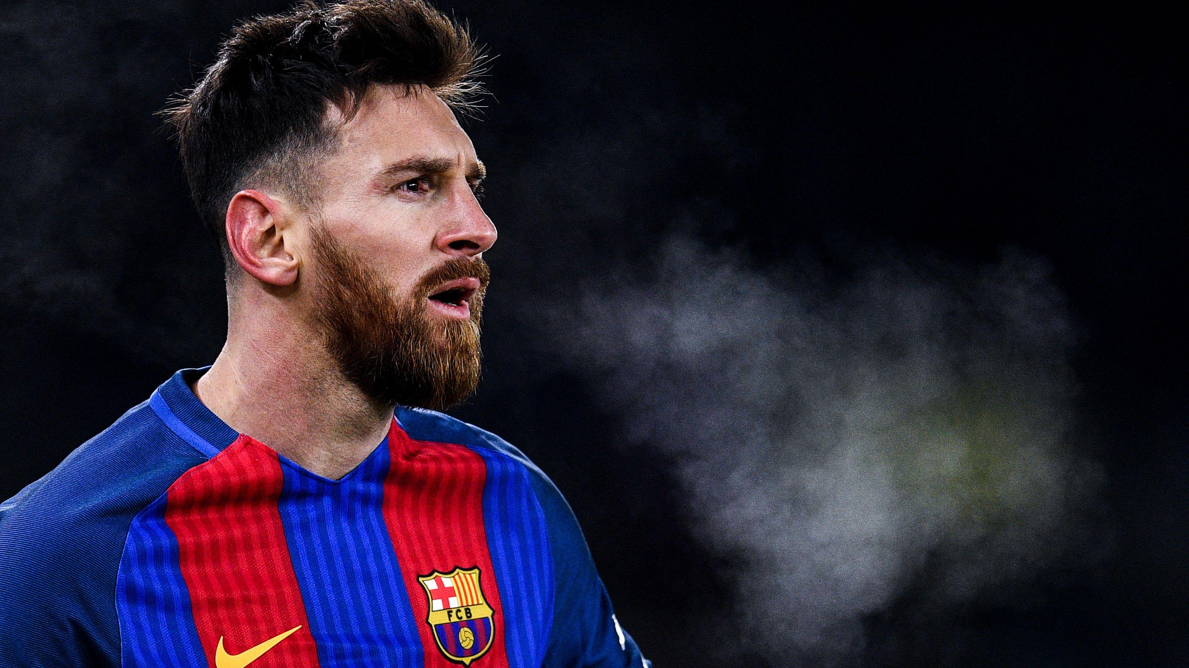 3840x2160 Wallpaper Lionel Messi, soccer, football, The best players 4k, Sport