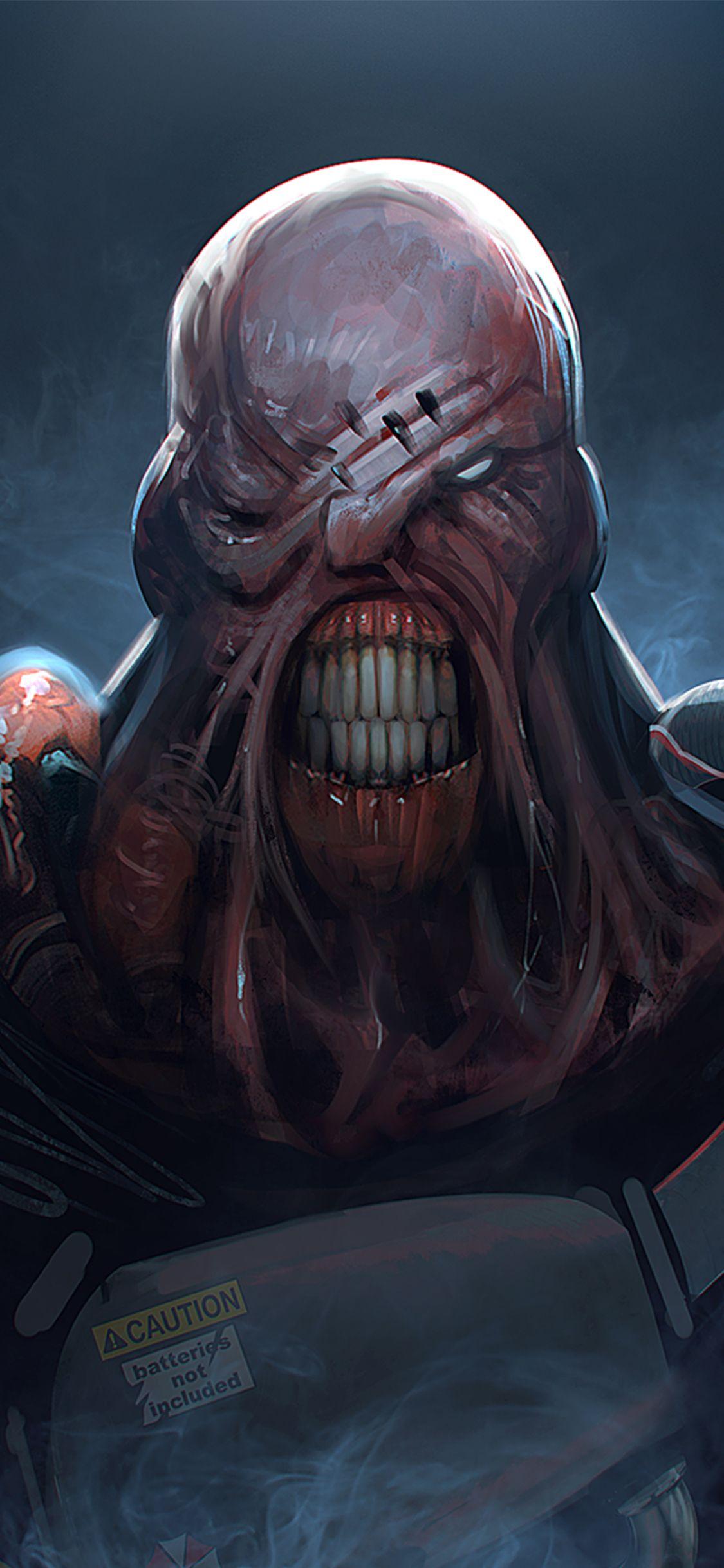 1125x2436 Resident Evil 3 Nemesis 2020 Wallpaper