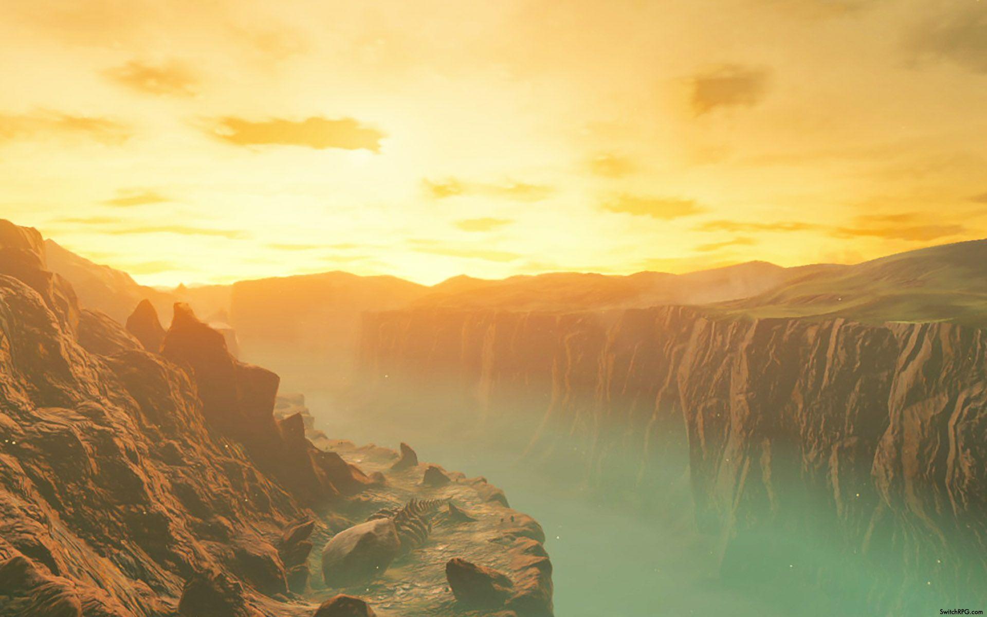 1920x1200 Zelda: Breath of the Wild Scenic Desktop Wallpaper Collection