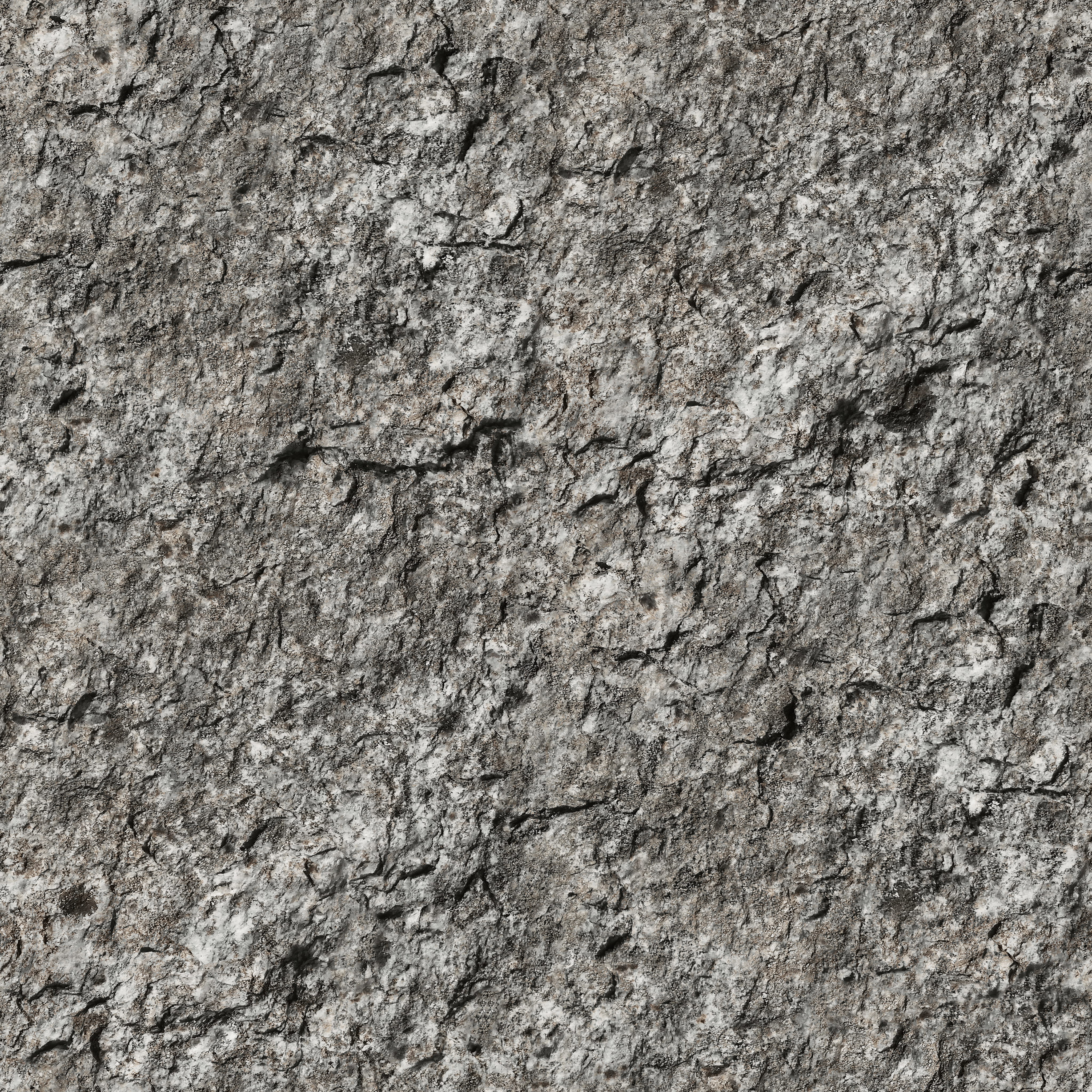 4096x4096 Rough stone rock Royalty Free Texture