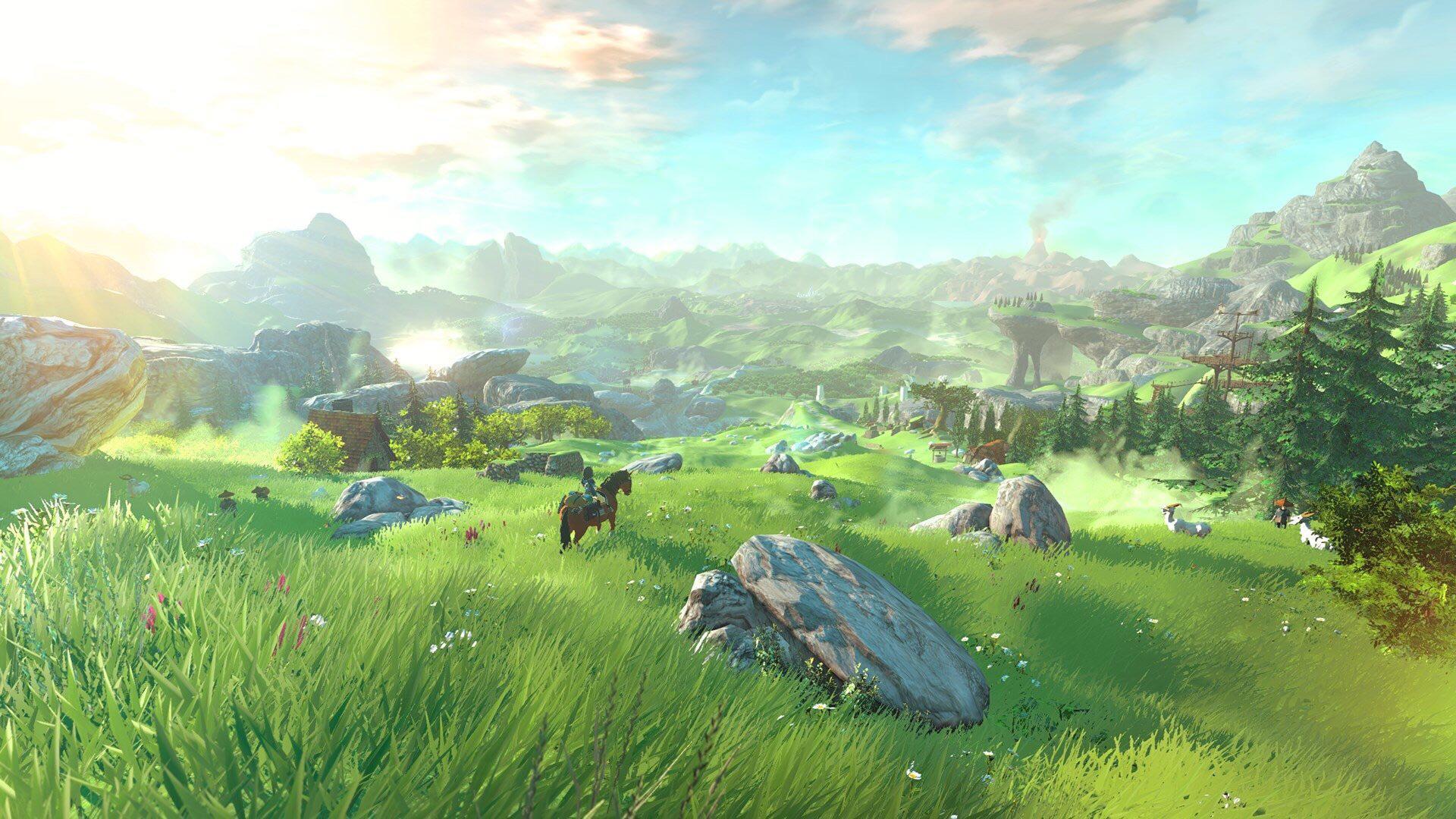 1920x1080 Breath Of The Wild Desktop Wallpaper