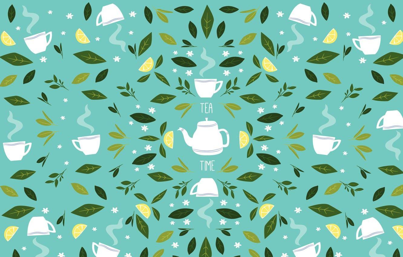 1332x850 Wallpaper background, texture, Tea, background, leaves, green tea image for desktop, section текстуры