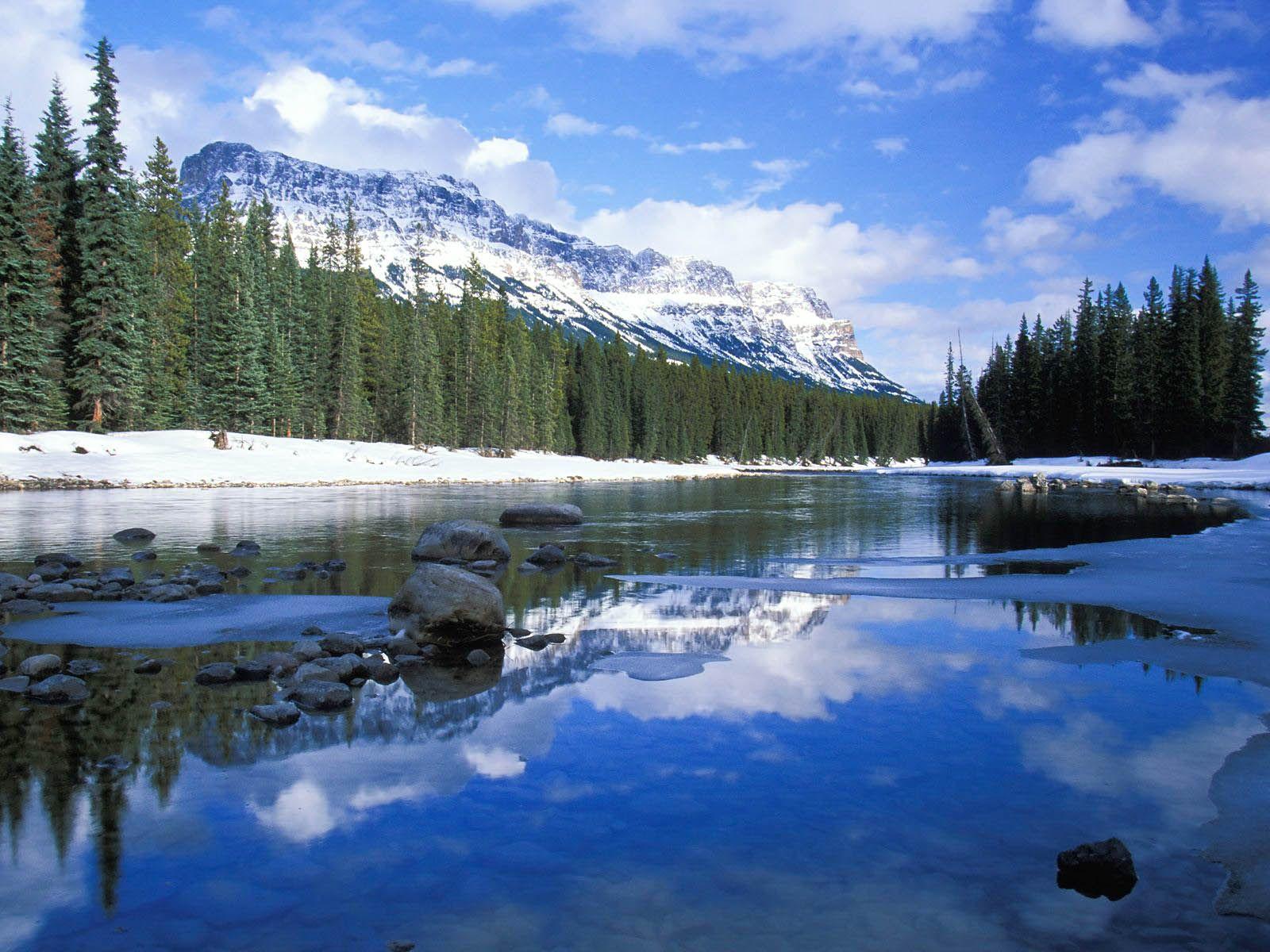 1600x1200 River HD Wallpaper And Desktop Background HD Wallpaper