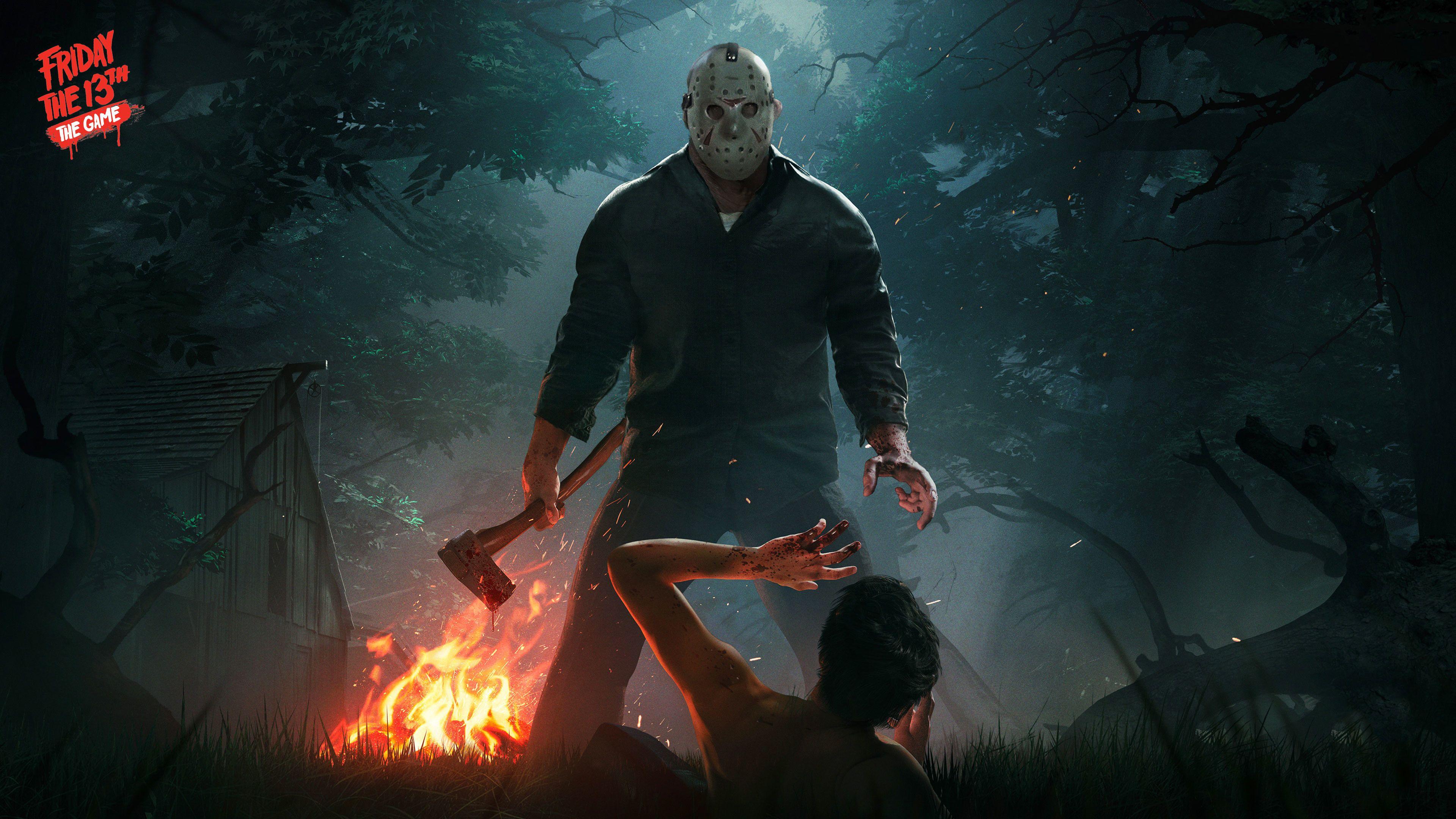 3840x2160 Jason Voorhees Friday the 13th Wallpaper