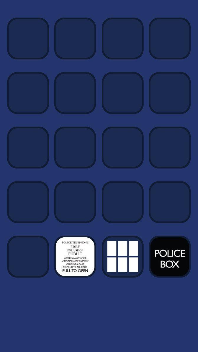 671x1191 Doctor Who iPhone 6 Wallpaper