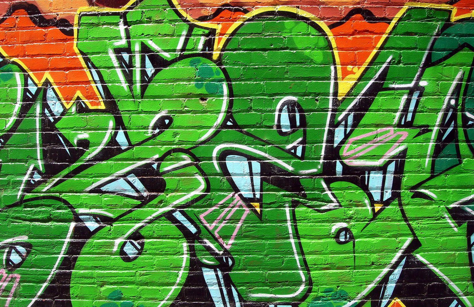 Hình nền Graffiti 1650x1100.  Tranh tường nghệ thuật độc đáo