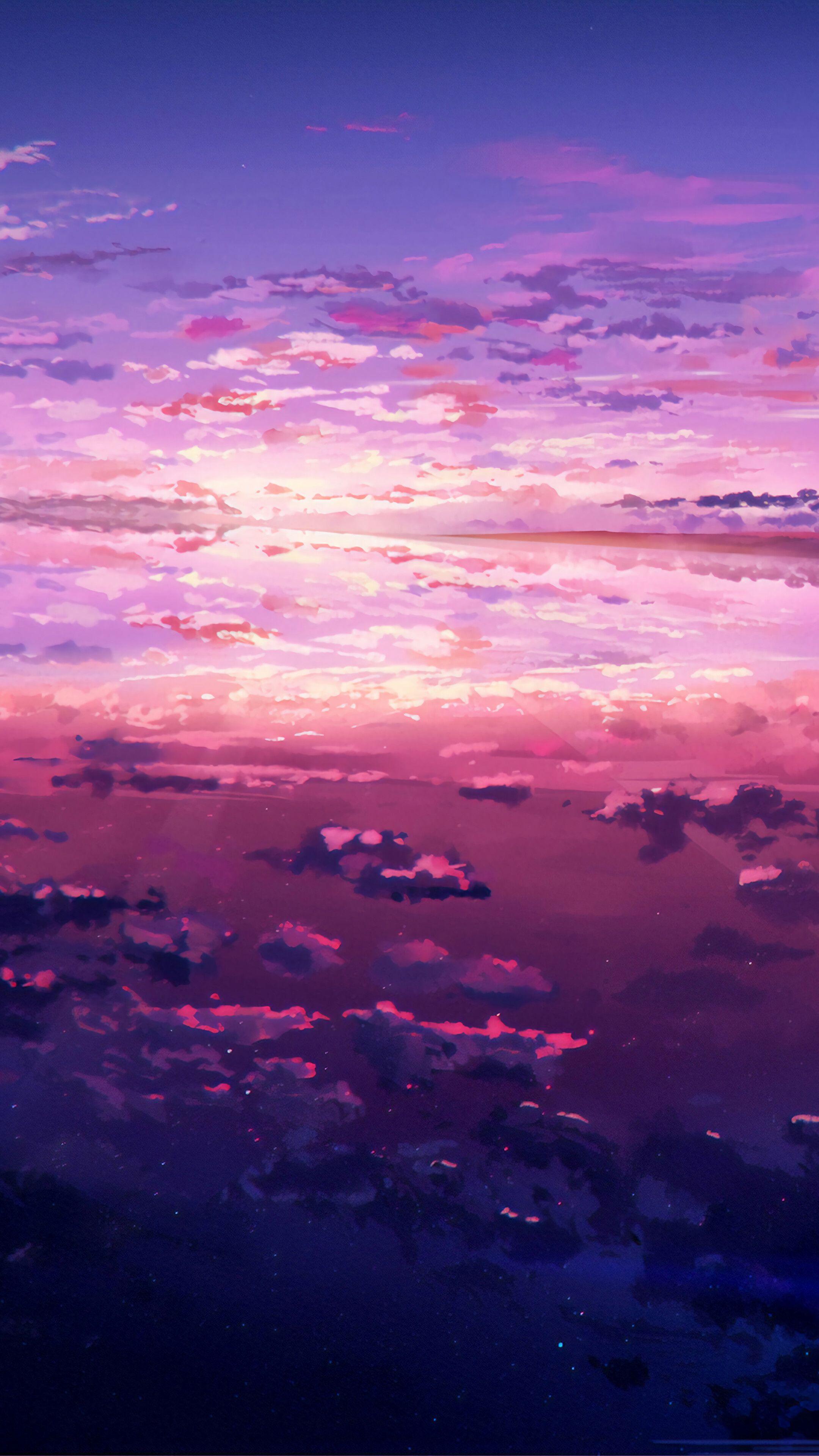 2160x3840 Beautiful Purple Sunset Beach Wallpaperbeach Wall.web.app