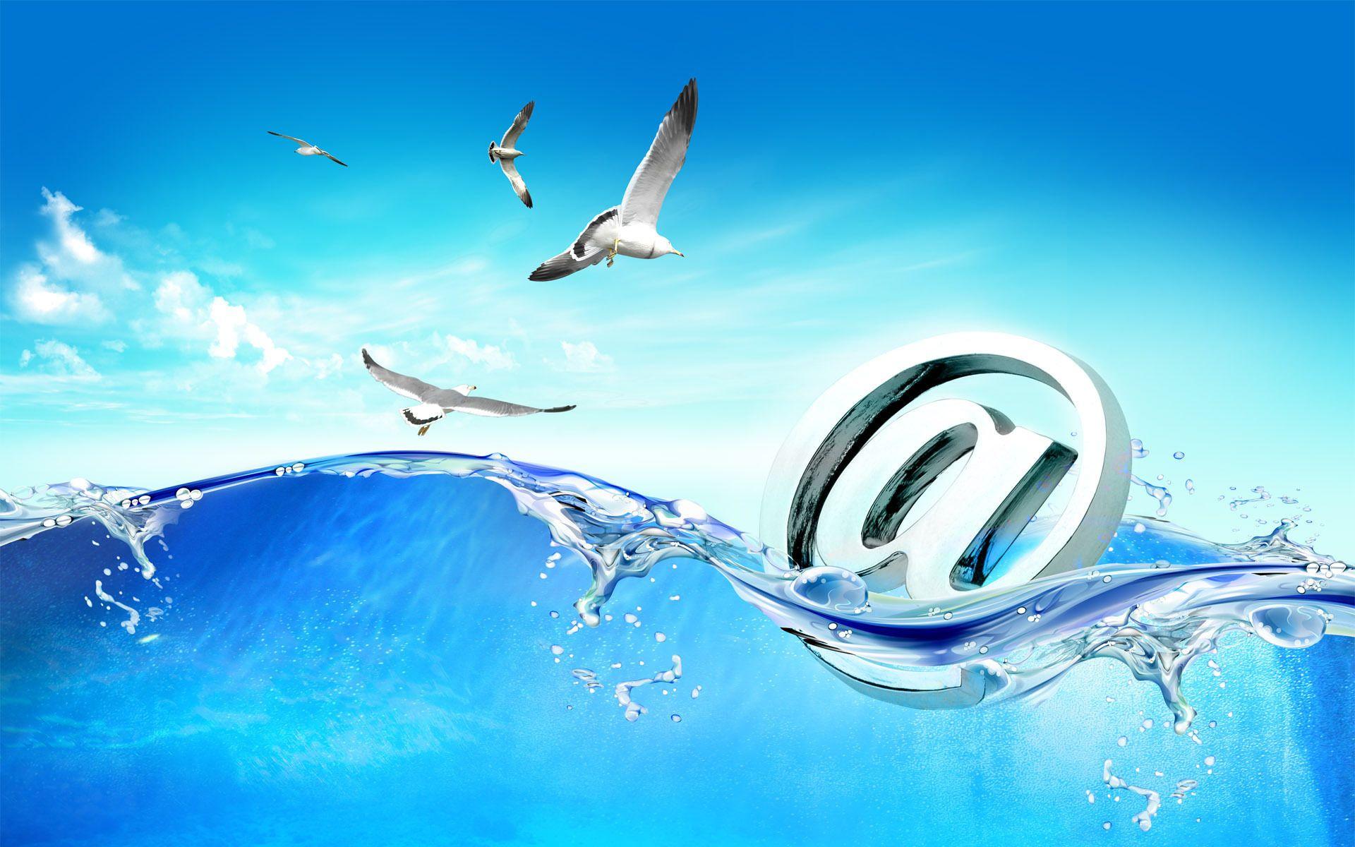 1920x1200 Gallery of 43 Mail Background, Wallpaper
