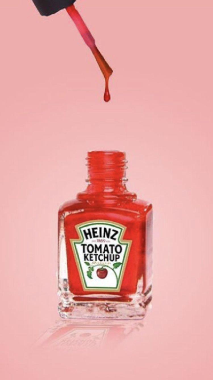 750x1334 wallpaper. Heinz ketchup, Aesthetic collage, Heinz tomato ketchup