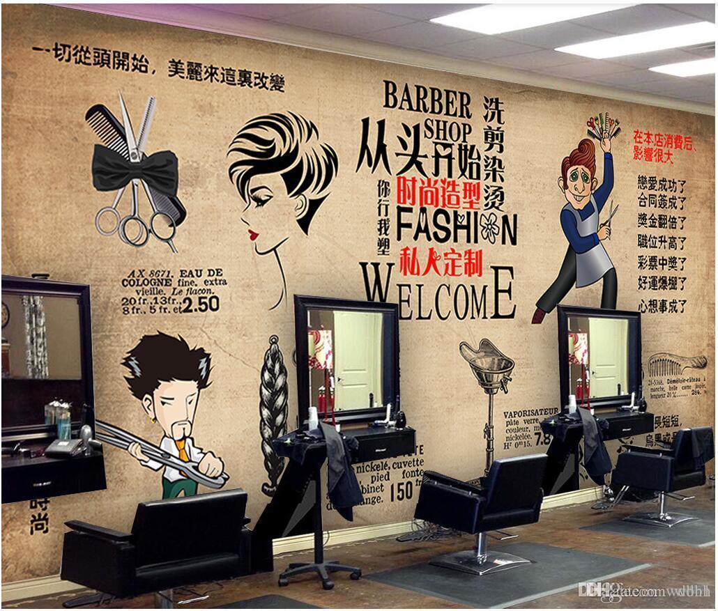 1030x877 3D Wallpaper Custom Photo Retro Fashion Hairstyle Beauty Salon Barber Shop Background Wall Murals Wallpaper For Walls 3D Living Room High Quality Wallpaper Free Download High Res Desktop Wallpaper From Wdbh, $13.59